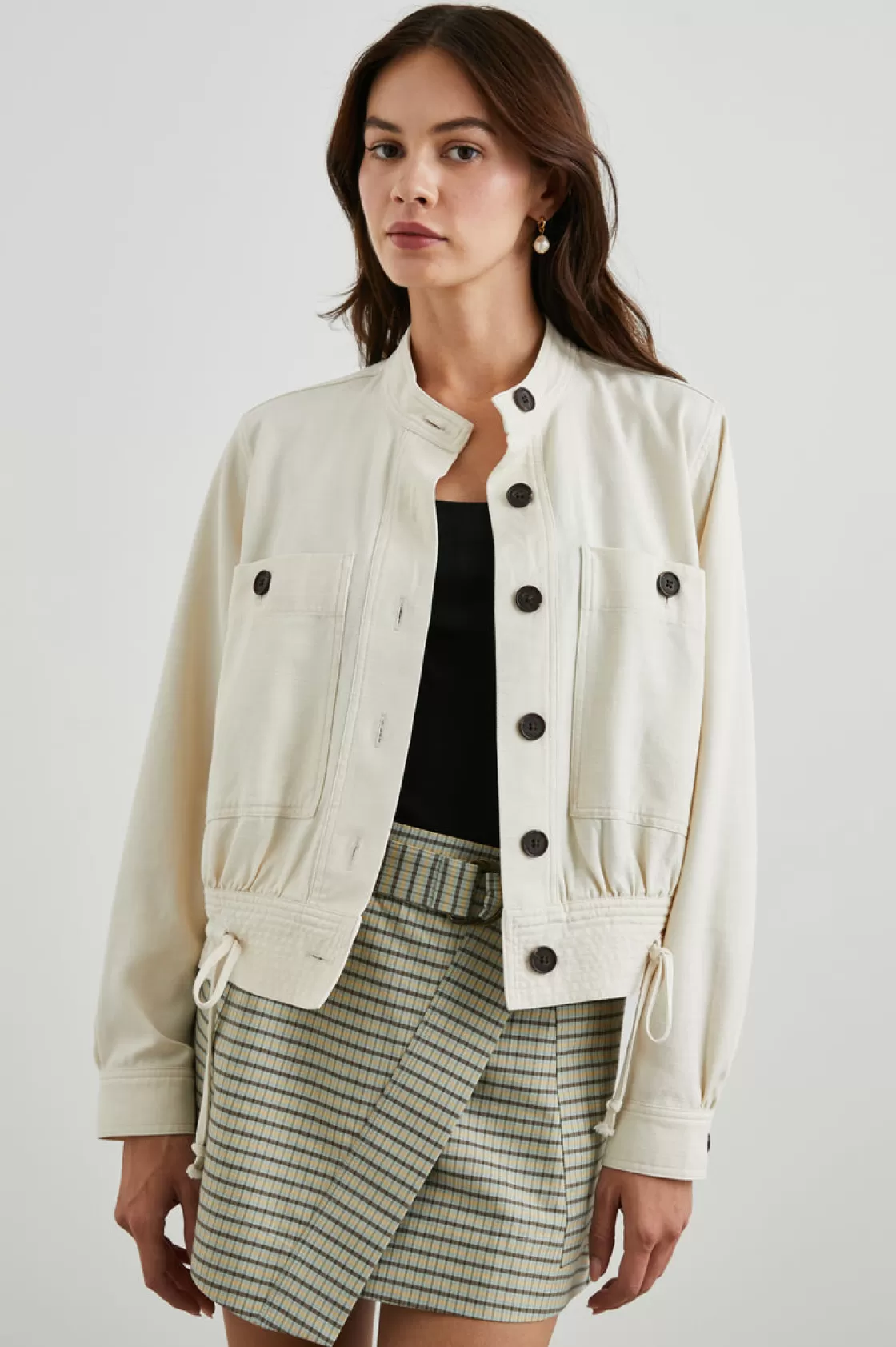 Rails ALMA JACKET - ECRU | Women Matching Sets | The Eco Collection