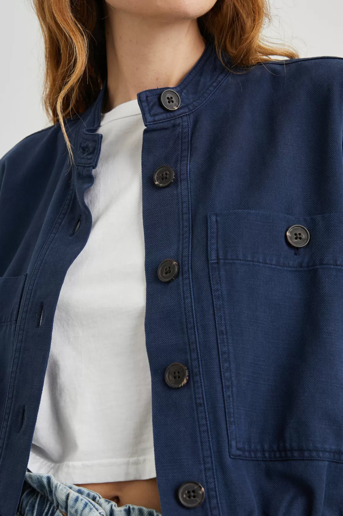 Rails ALMA JACKET - NAVY | Women Matching Sets | The Eco Collection