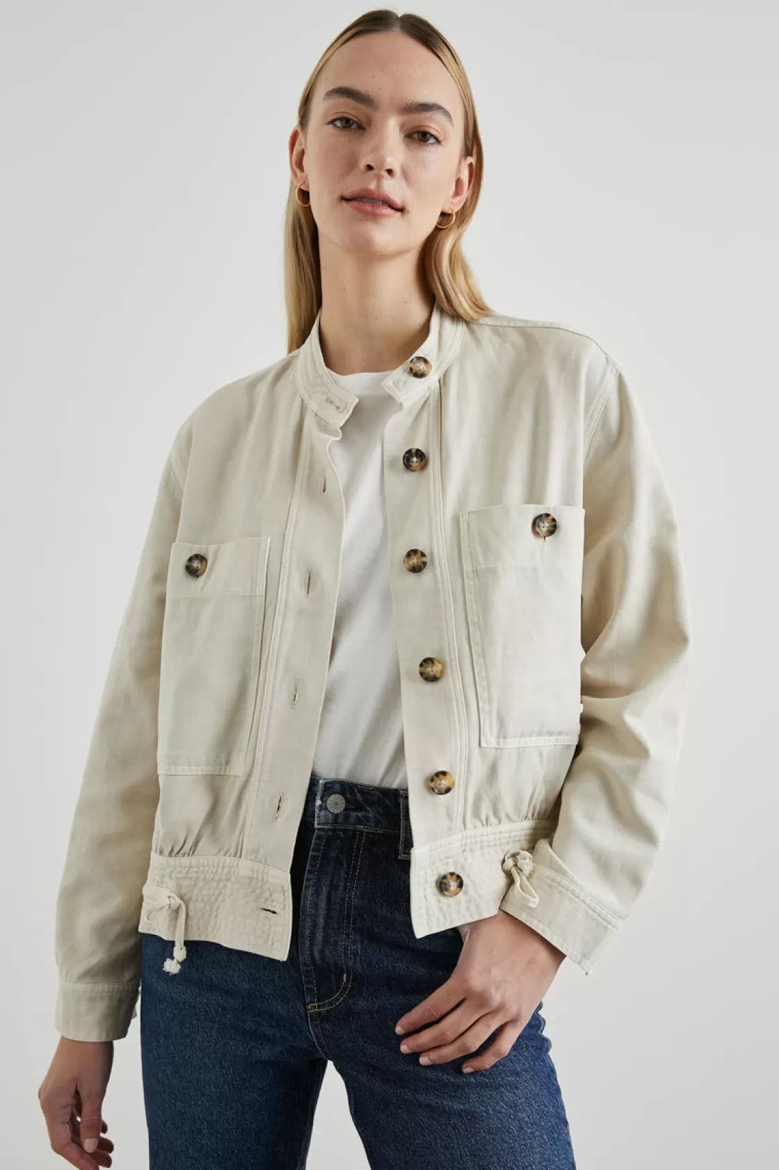 Rails ALMA JACKET - STONE | Women The Eco Collection | The Classics