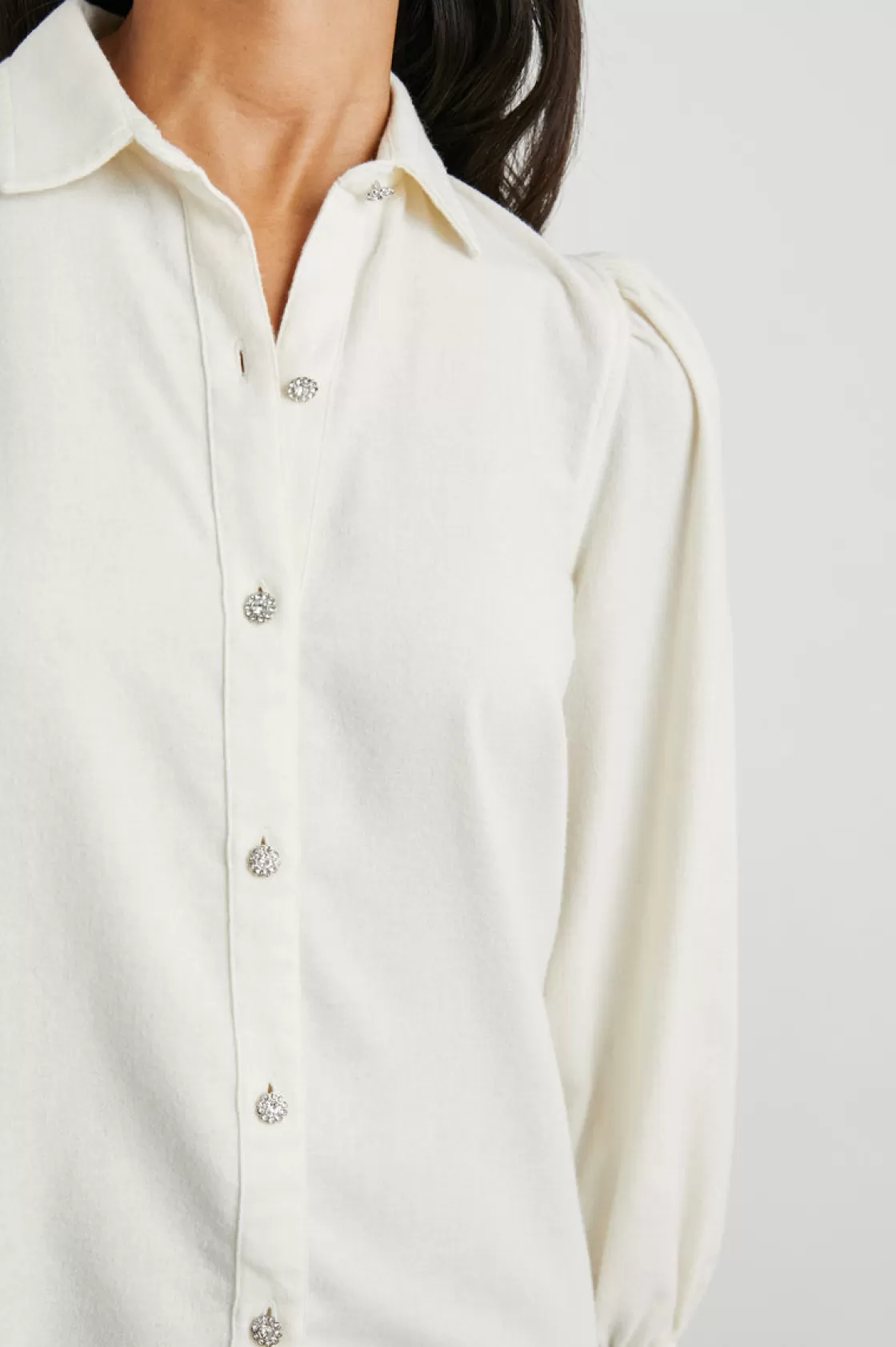 Rails ANGELICA SHIRT - WINTER WHITE | Women Tops