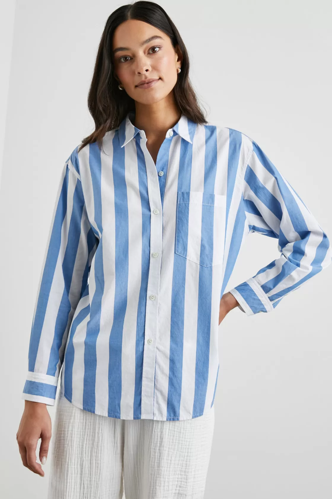 Rails ARLO SHIRT - RUE STRIPE | Women The Eco Collection | Tops