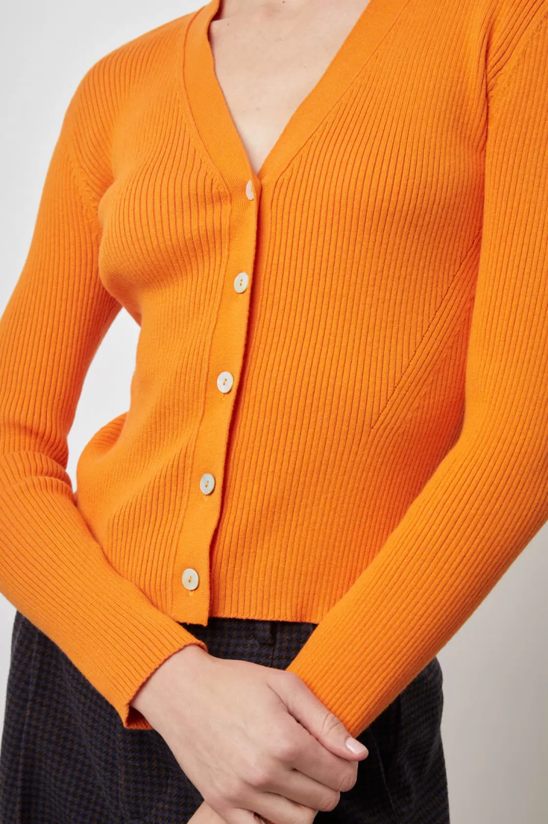 Rails BEAU CARDIGAN - TANGERINE | Women The Eco Collection | Sweaters