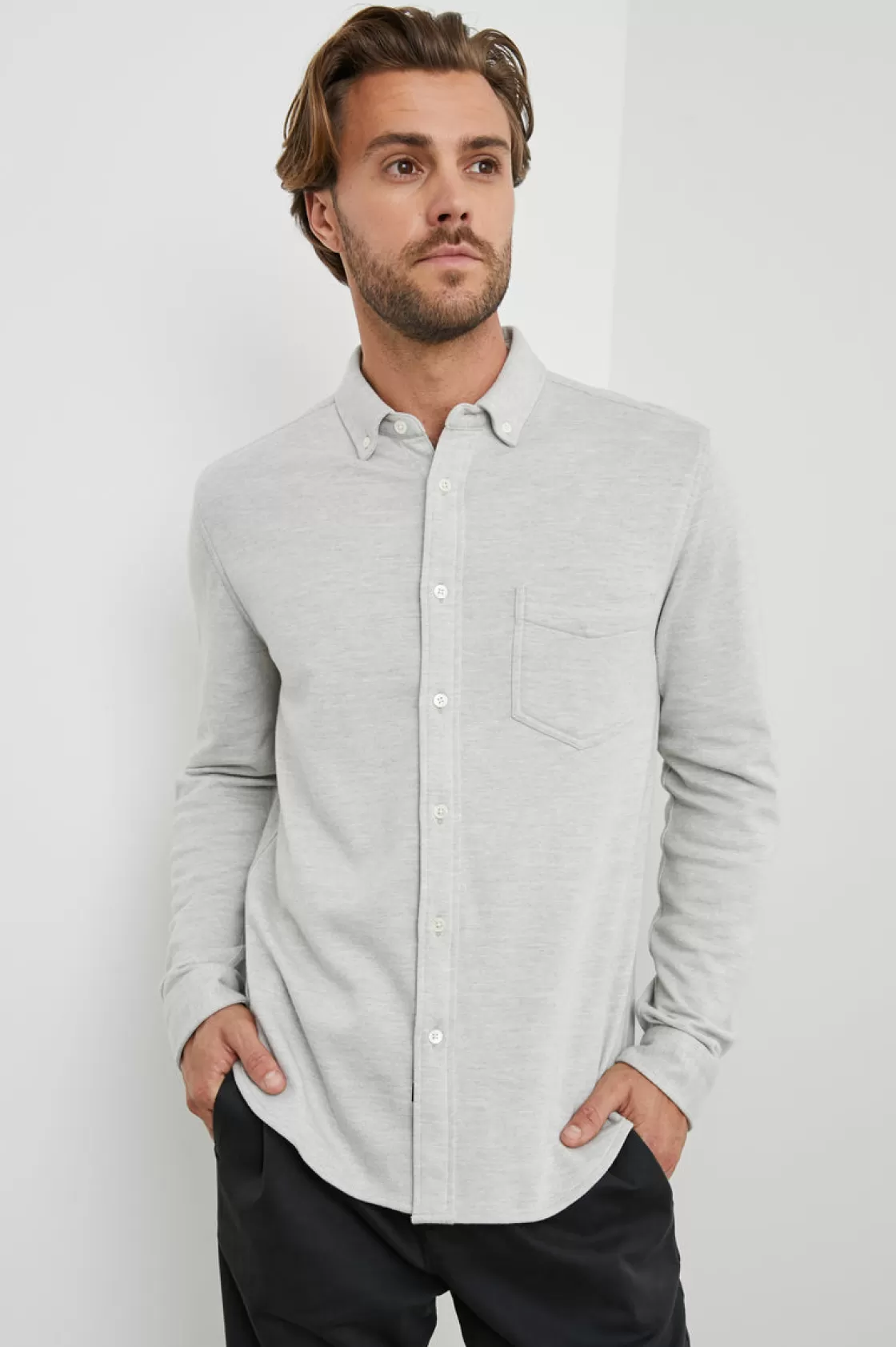 Rails BERKELEY SHIRT - LIGHT GREY | Shirts