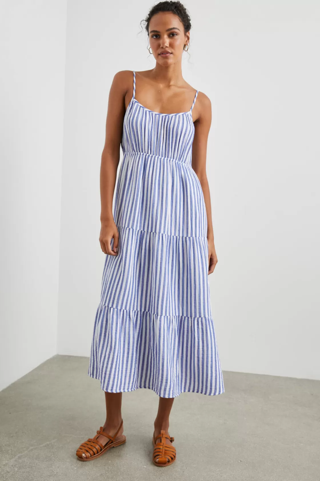 Rails BLAKELY DRESS - ANACAPA STRIPE | Women The Eco Collection | The Travel Edit