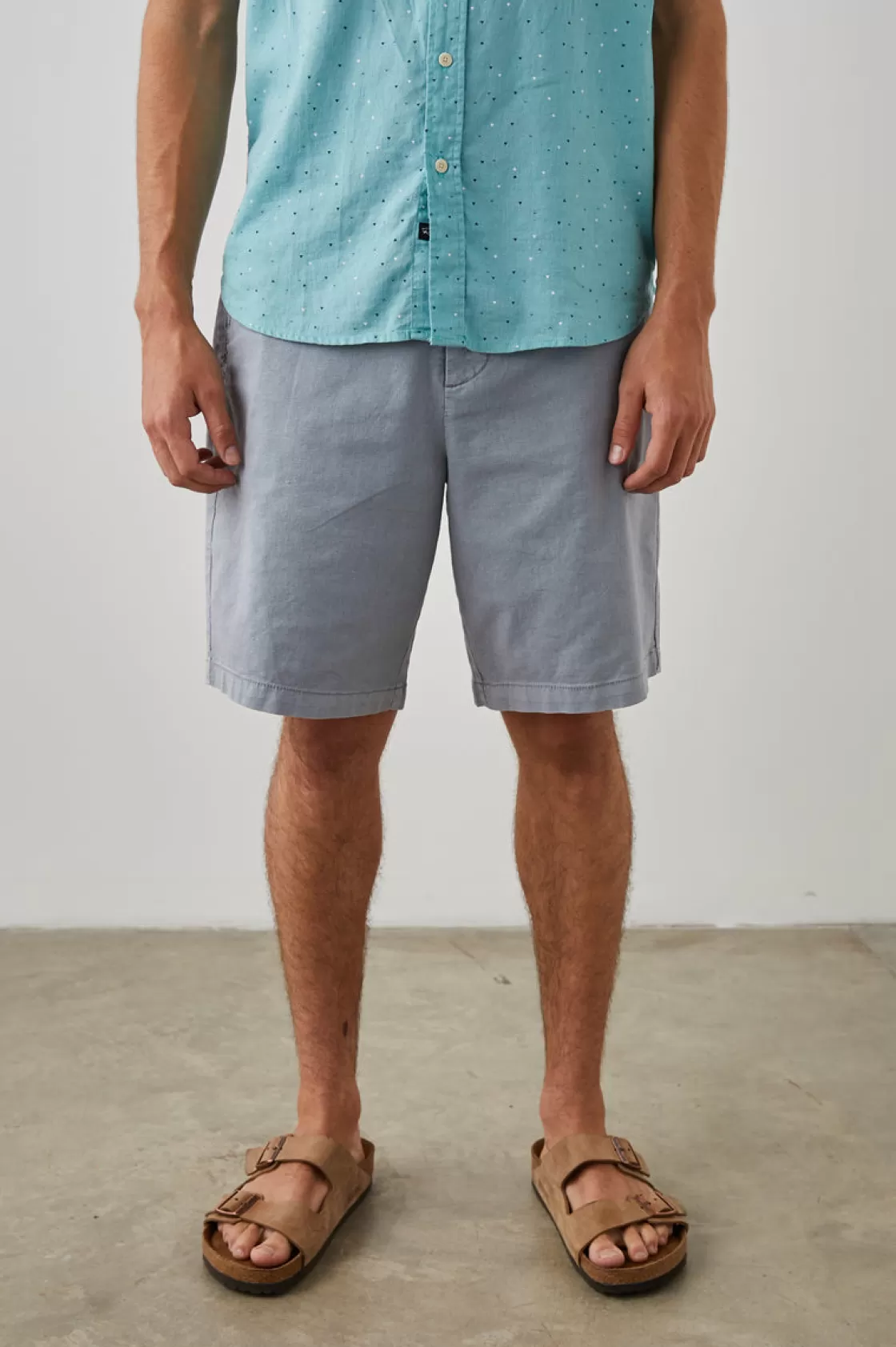 Rails BODEN SHORT - GRAVEL | Shorts & Swim