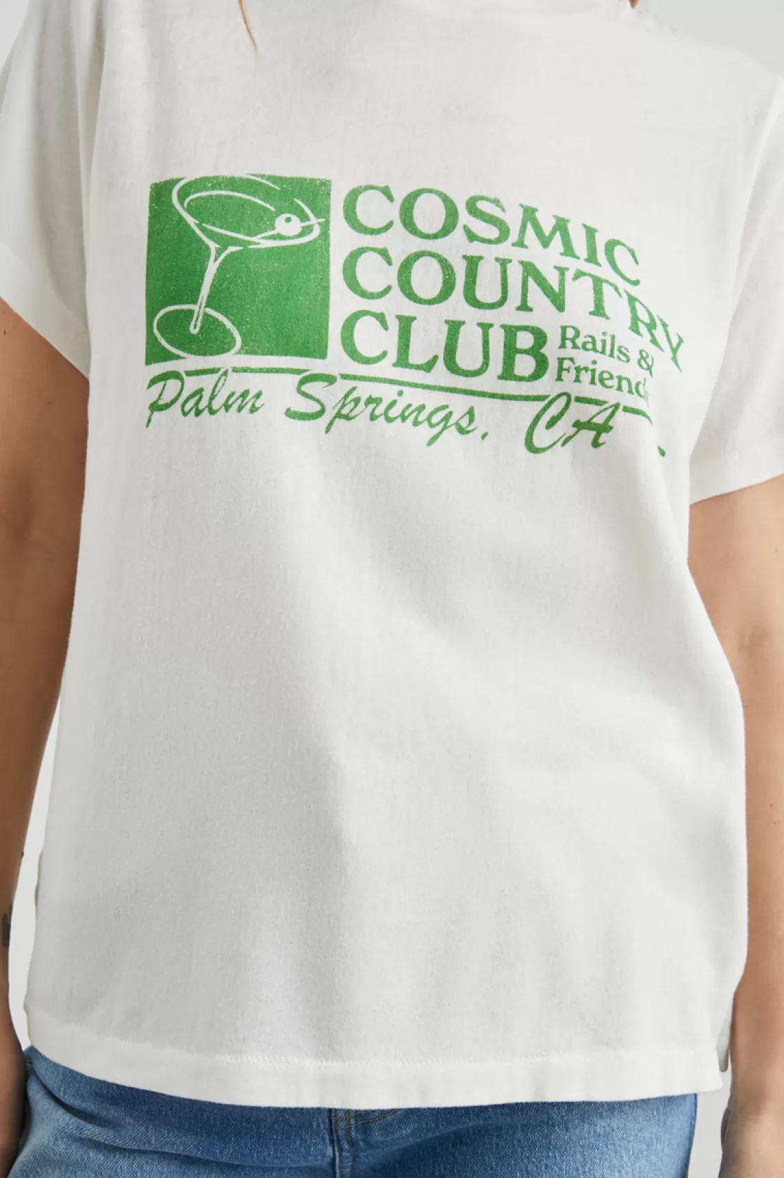 Rails BOYFRIEND T-SHIRT - COSMIC COUNTRY CLUB | Women Rails City Tees | Best Sellers