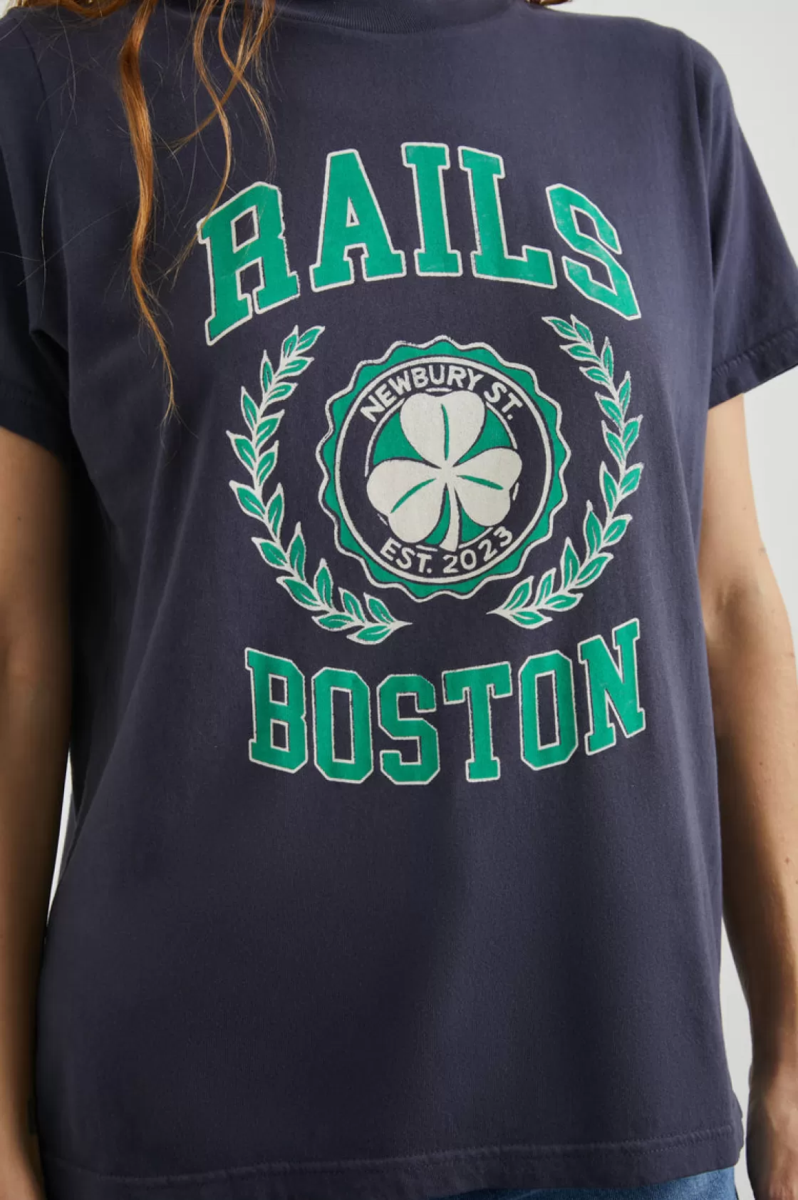 Rails BOYFRIEND T-SHIRT - BOSTON | Women Rails City Tees | Tops