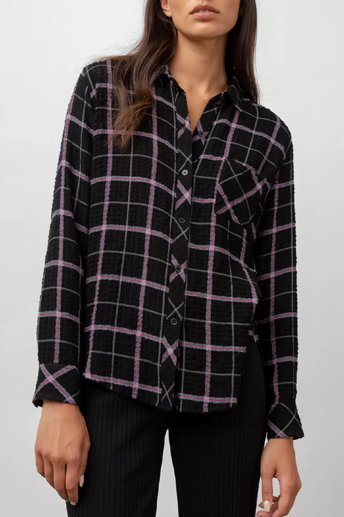 Rails BRADY SHIRT - ONYX BLUE RUBY | Women Plaids