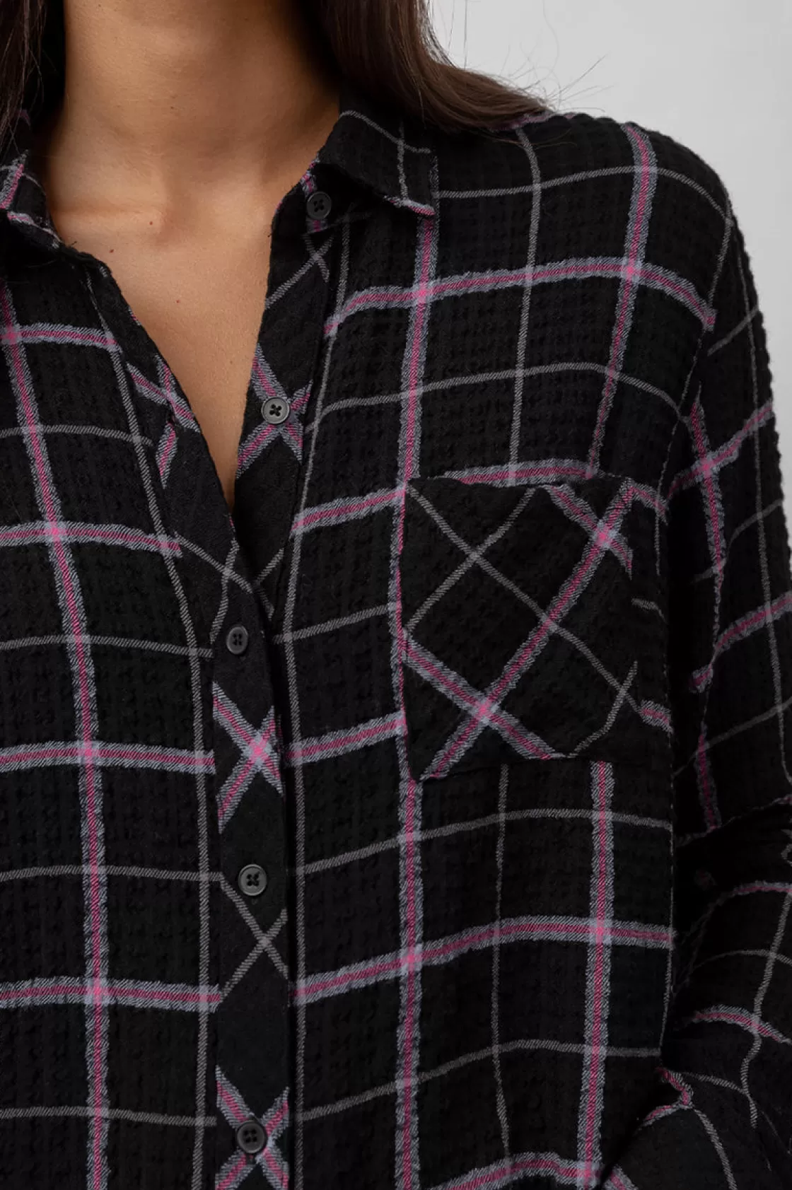 Rails BRADY SHIRT - ONYX BLUE RUBY | Women Plaids