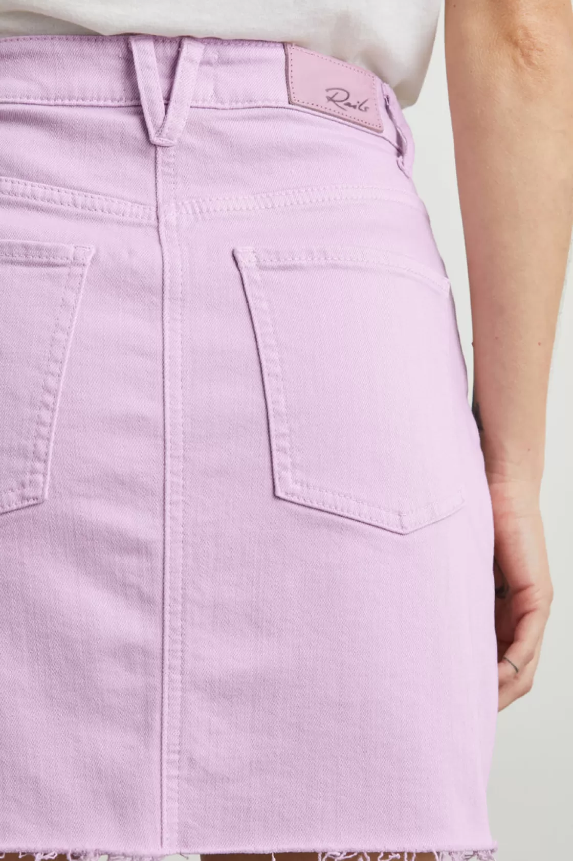 Rails BRENTWOOD SKIRT - LILAC RAW HEM | Women Denim | Skirts