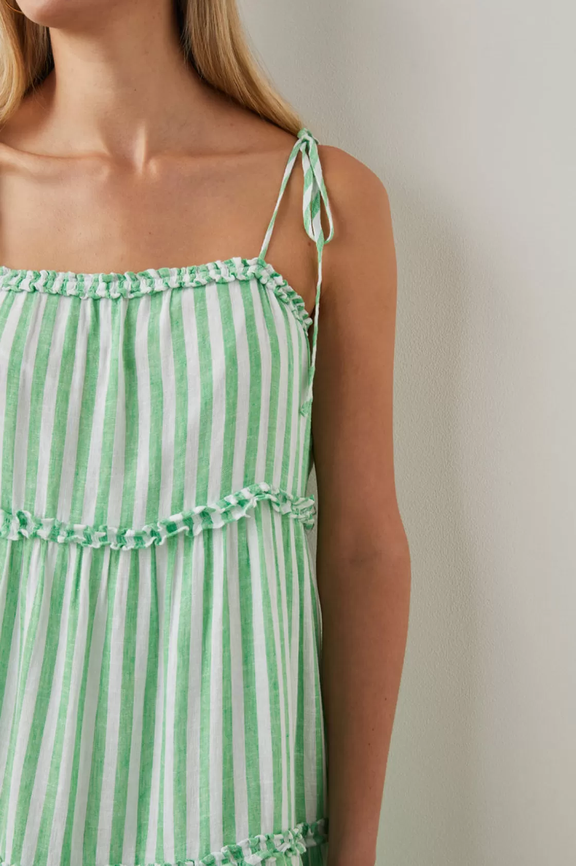 Rails CARALYN DRESS - CAYMAN GREEN STRIPE | Women The Eco Collection | Dresses & Rompers