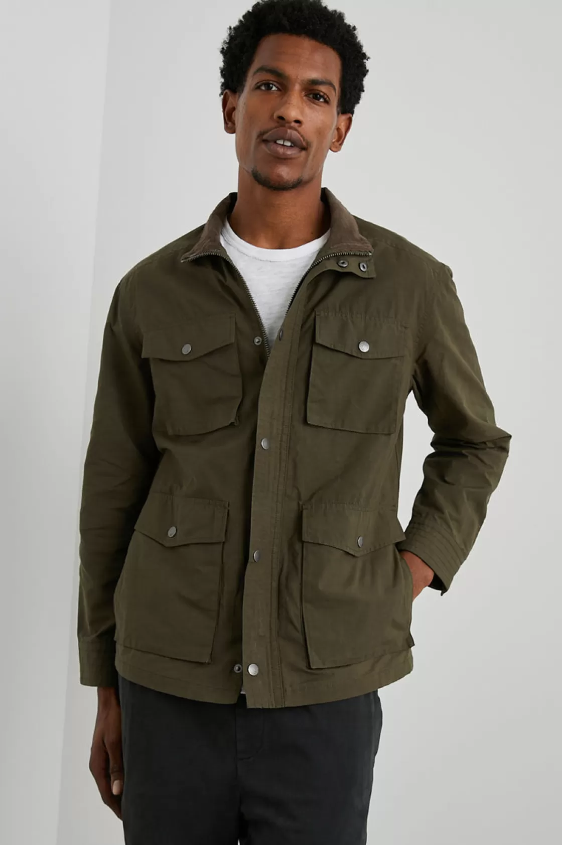 Rails CARDIFF JACKET - DARK OLIVE | Jackets & Coats