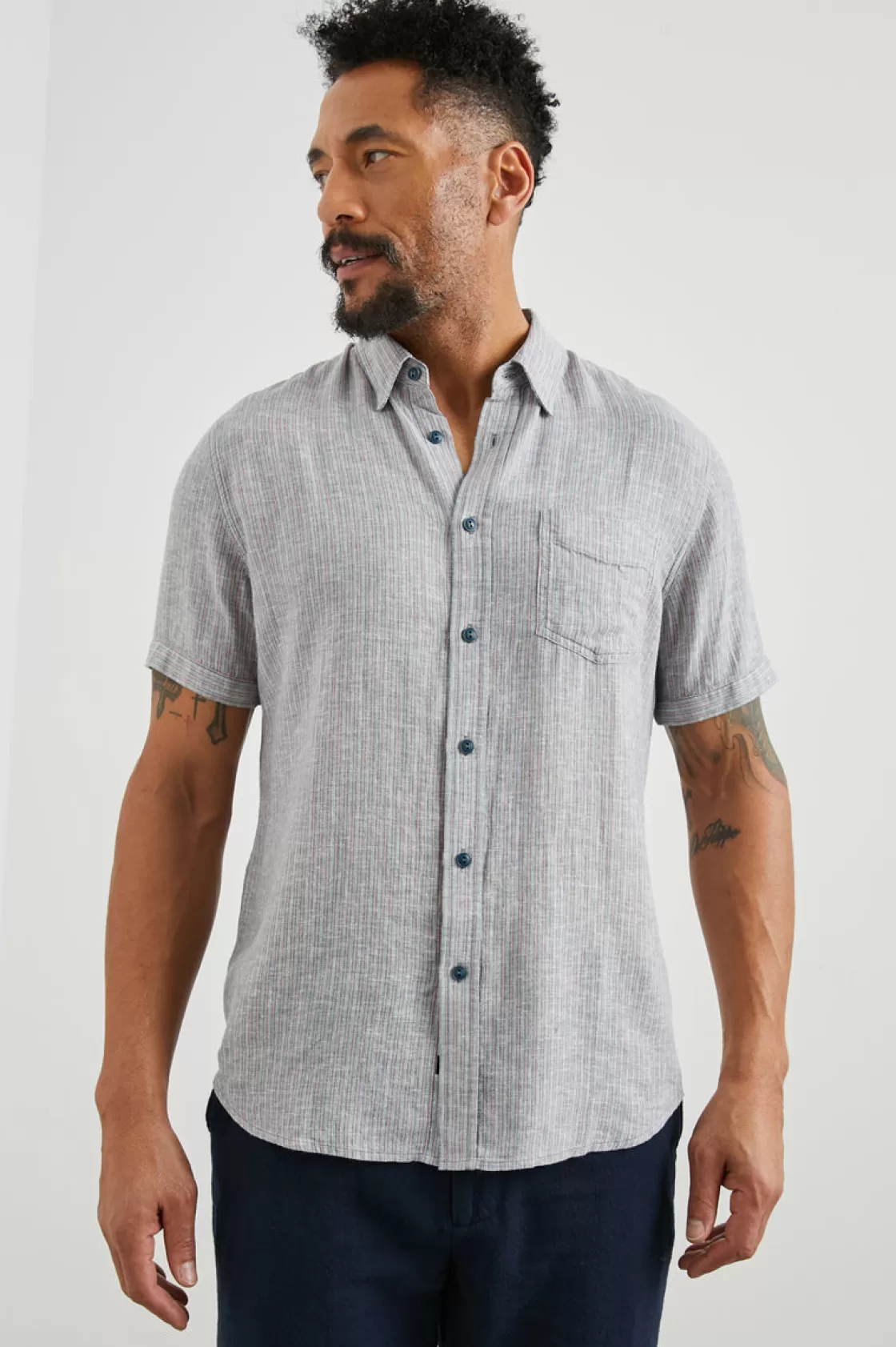 Rails CARSON SHIRT - CHAMBRAY RED STRIPE | The Father's Day Edit | Shirts