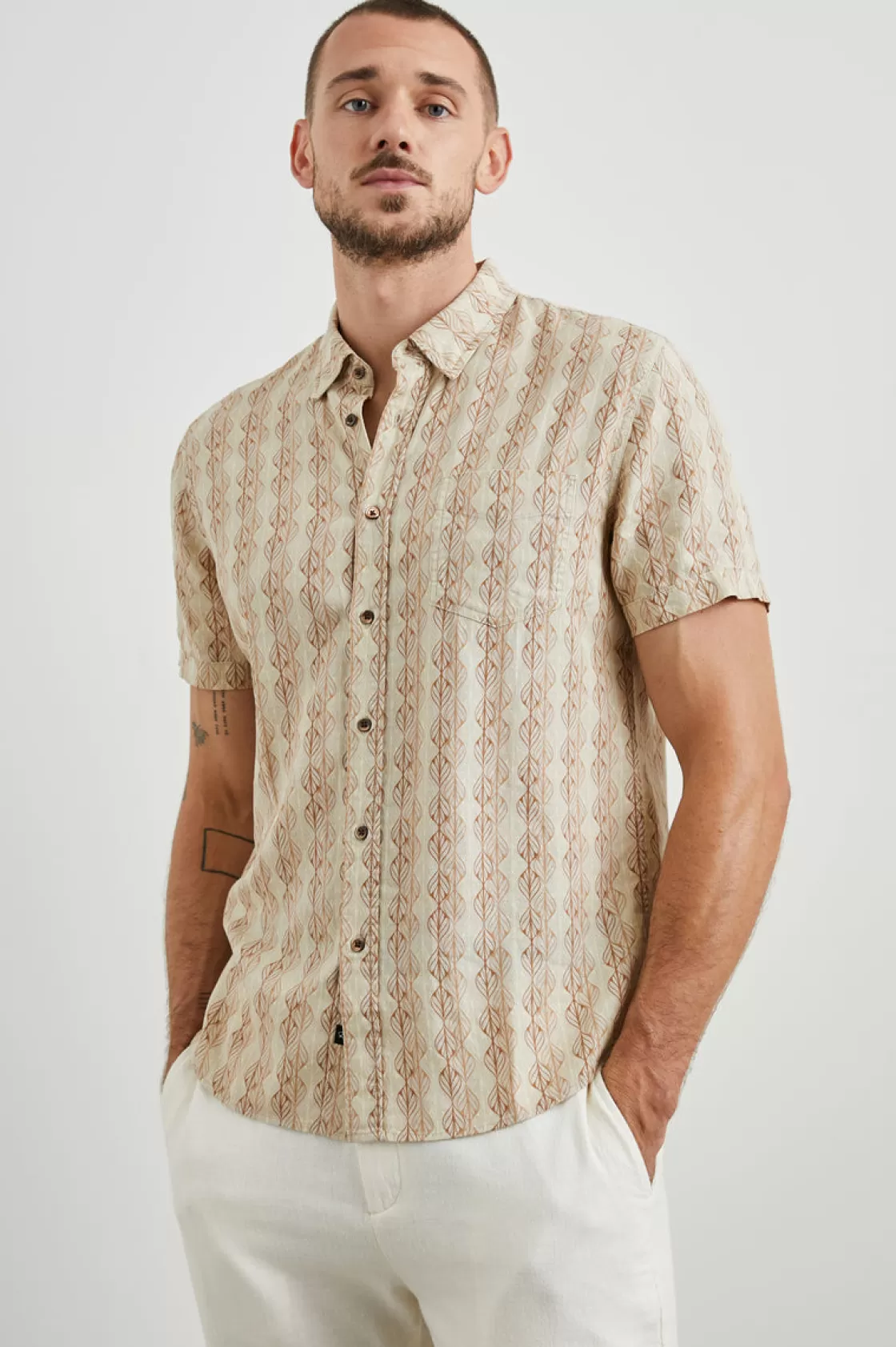 Rails CARSON SHIRT - CHERUB SPRING OCHRE | Summer Collection | The Eco Collection