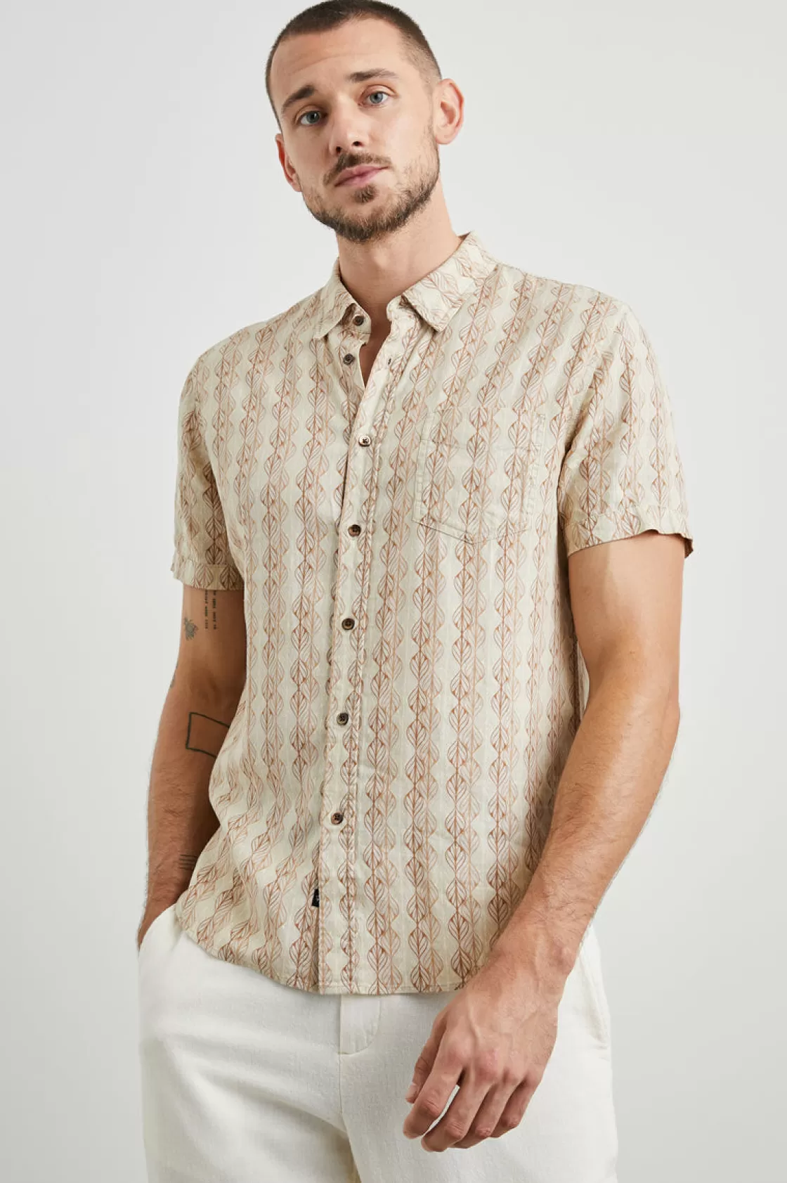 Rails CARSON SHIRT - CHERUB SPRING OCHRE | Summer Collection | The Eco Collection