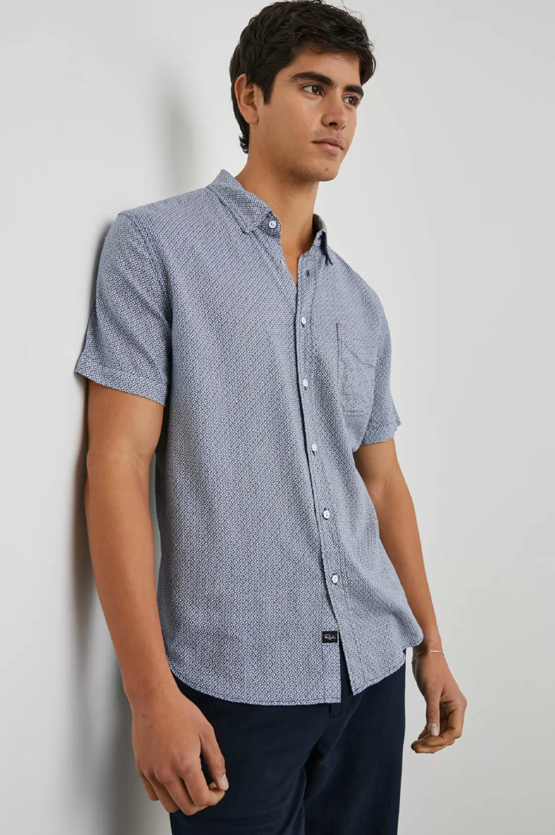 Rails CARSON SHIRT - CROWN JEWEL SAPPHIRE | Summer Collection | The Eco Collection