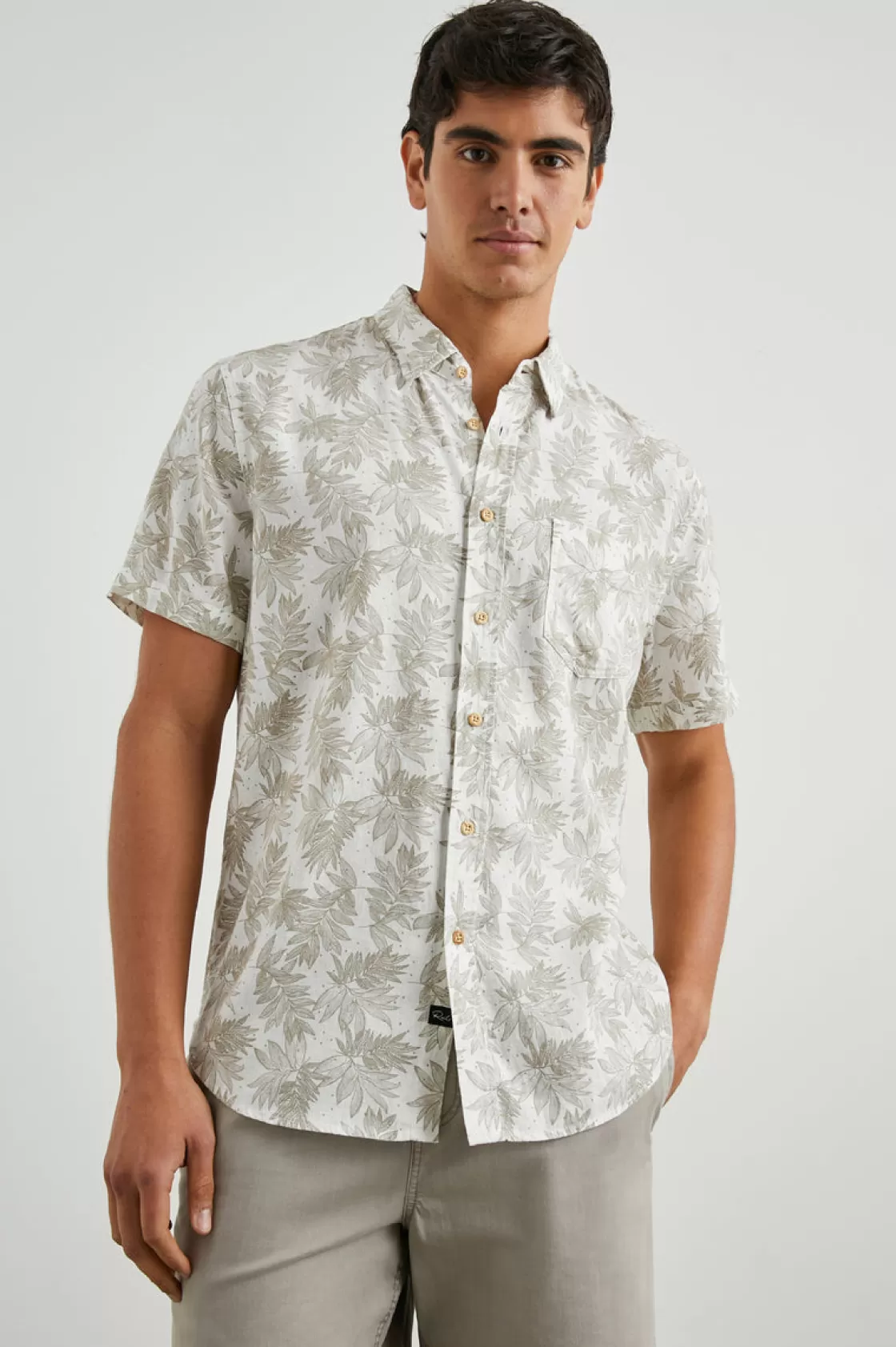 Rails CARSON SHIRT - DOTTED FRONDS SENECA | Summer Collection | The Eco Collection