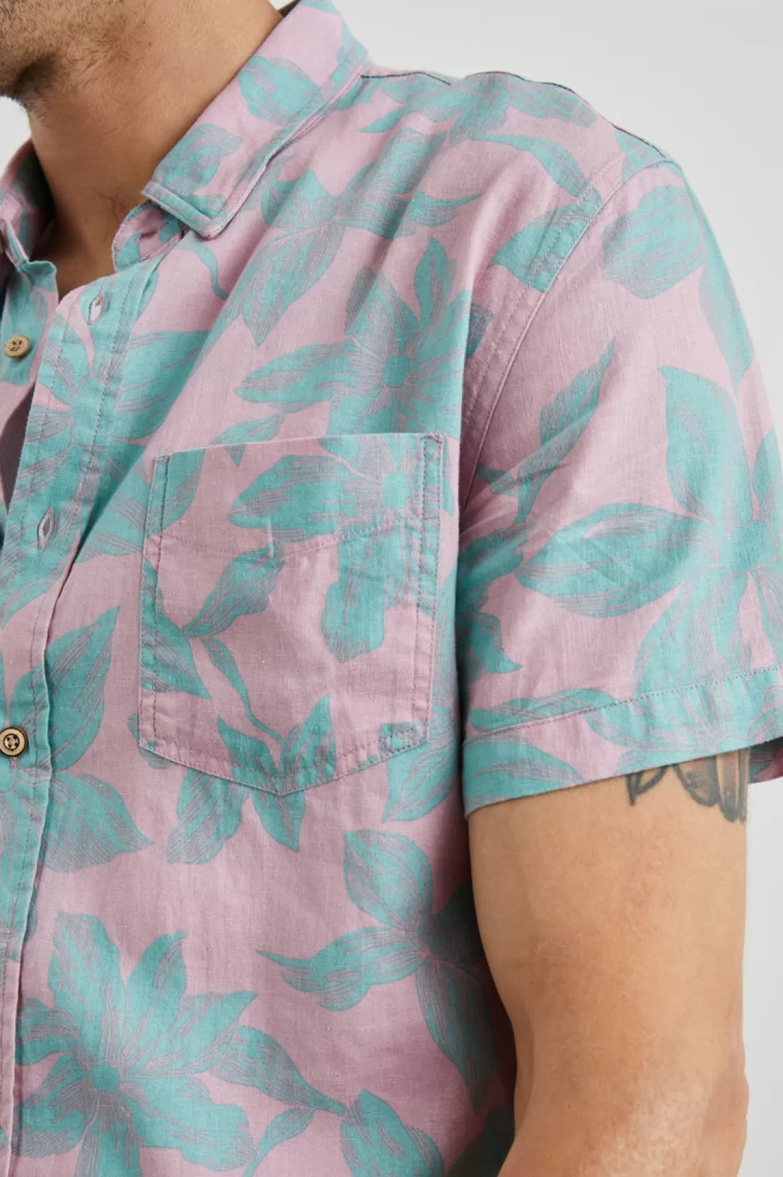 Rails CARSON SHIRT - GARDEN SANDS MIAMI | The Eco Collection | The Travel Edit