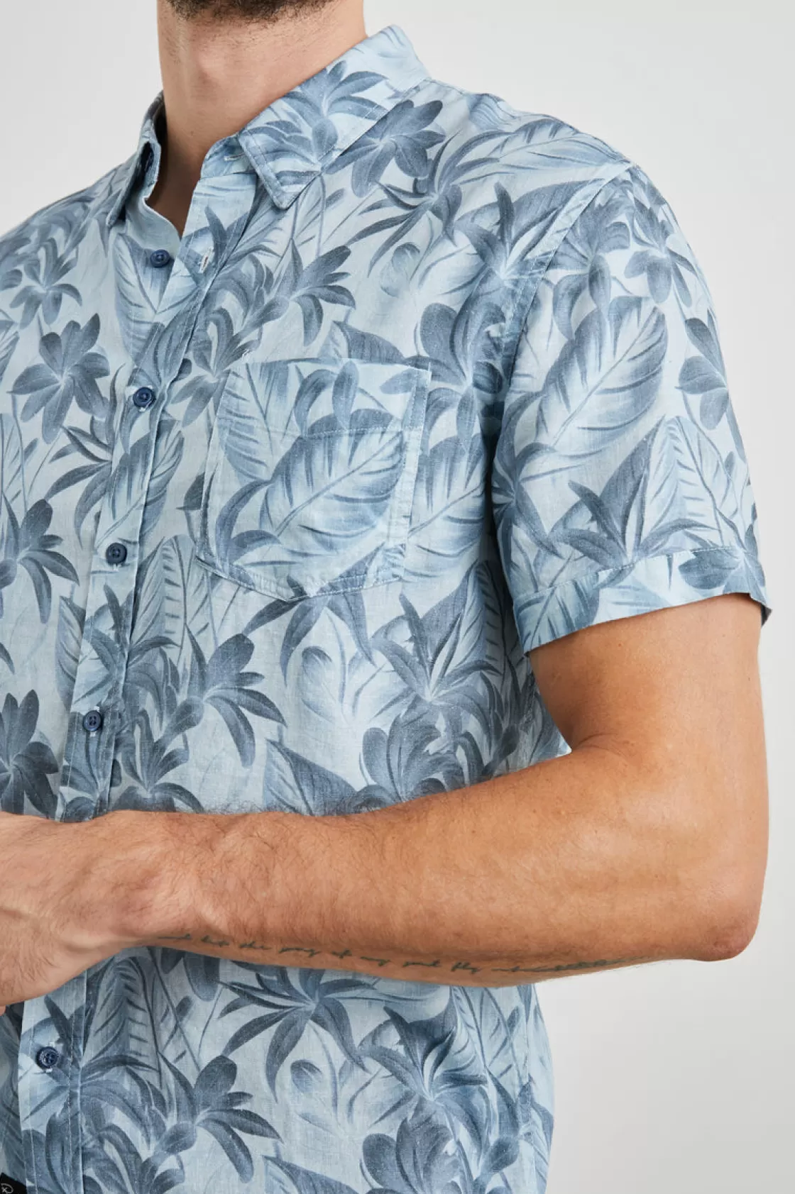 Rails CARSON SHIRT - JUNGLE GARDEN REFLECTION | Summer Collection | The Eco Collection