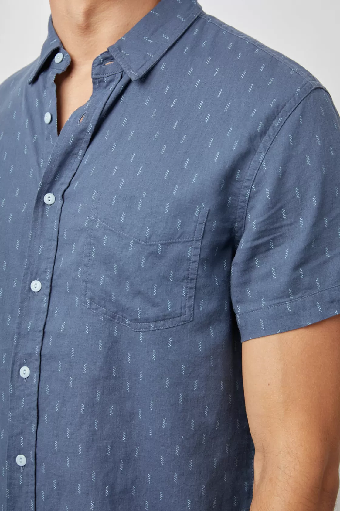 Rails CARSON SHIRT - LOUIS LEAF NAVY GREEN | The Eco Collection | Shirts