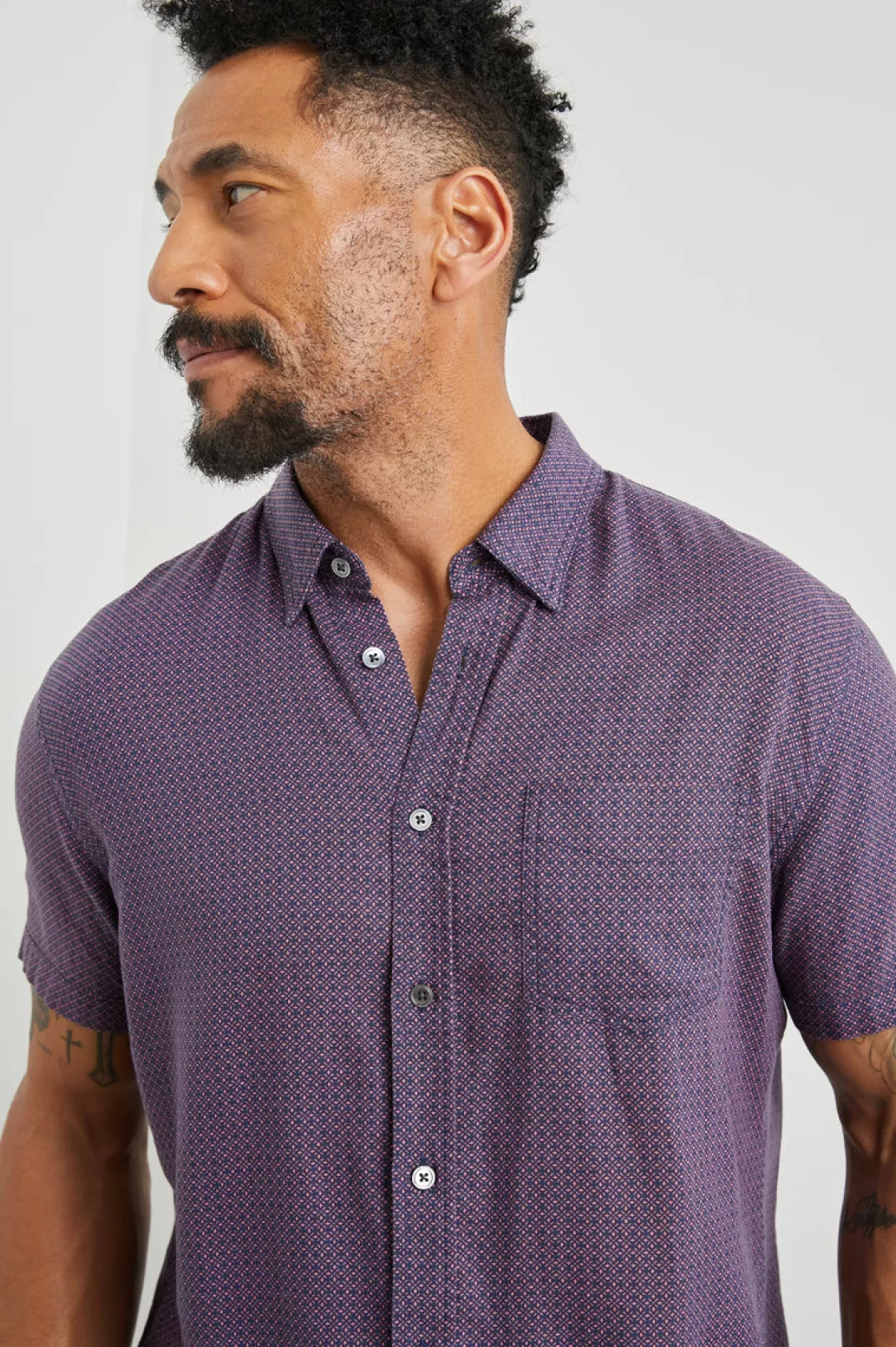 Rails CARSON SHIRT - MOROCCAN TILE ROSE | The Eco Collection | Shirts