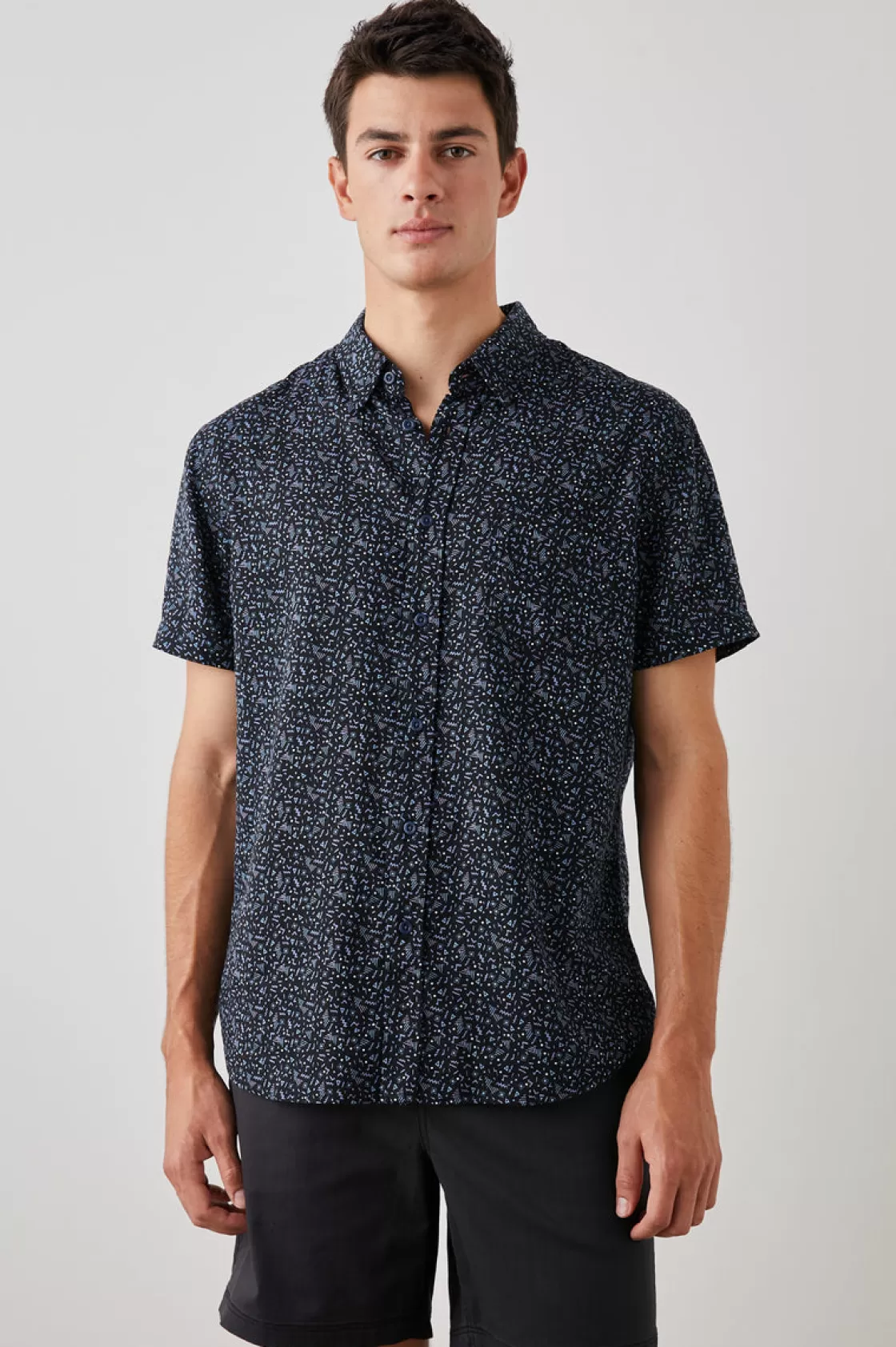 Rails CARSON SHIRT - RADICAL GEO BLACK | The Eco Collection | Shirts