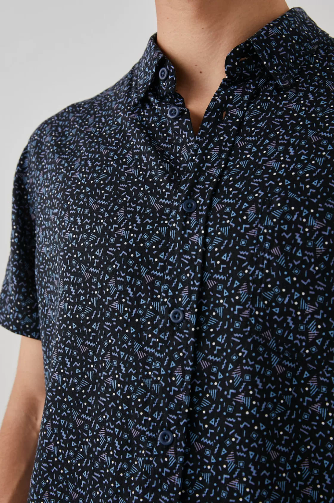 Rails CARSON SHIRT - RADICAL GEO BLACK | The Eco Collection | Shirts