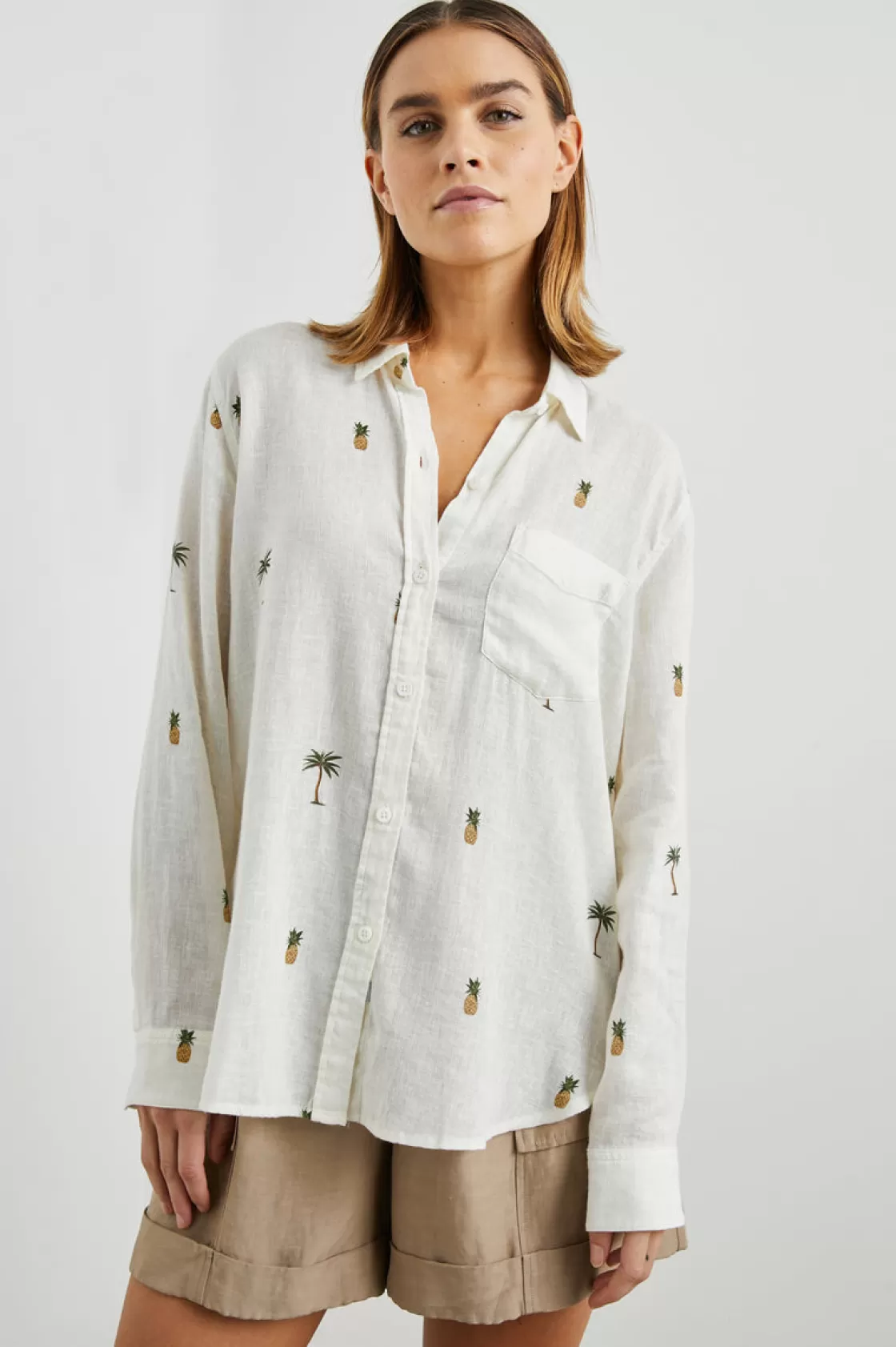 Rails CHARLI SHIRT - HANALEI | Women Summer Collection | The Eco Collection