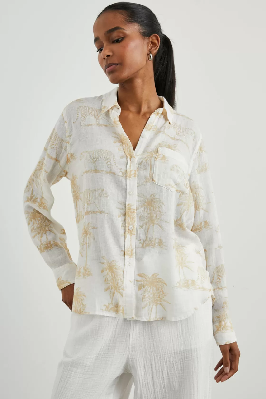 Rails CHARLI SHIRT - WILD BENGALS | Women Tops | The Eco Collection