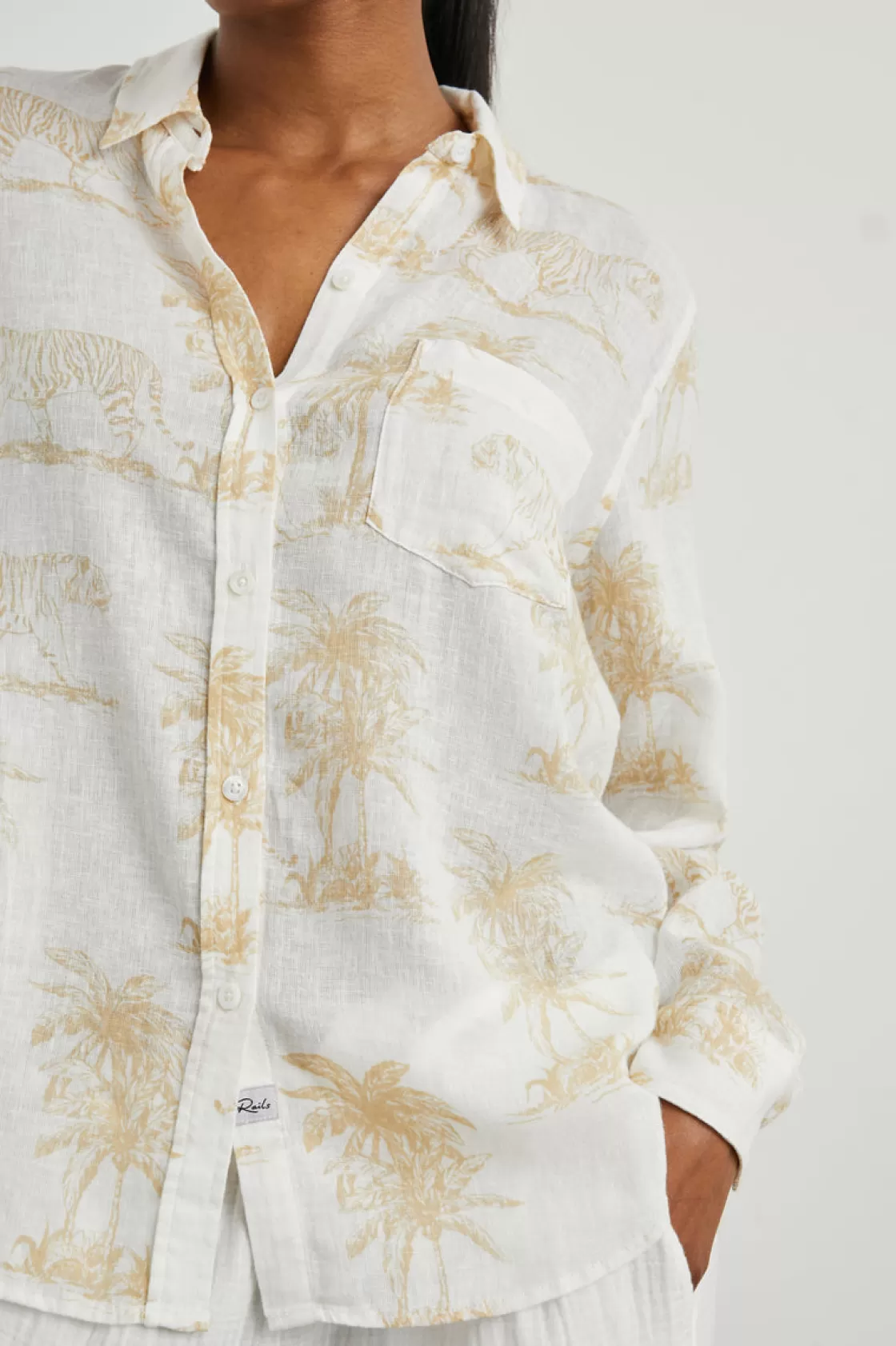 Rails CHARLI SHIRT - WILD BENGALS | Women Tops | The Eco Collection