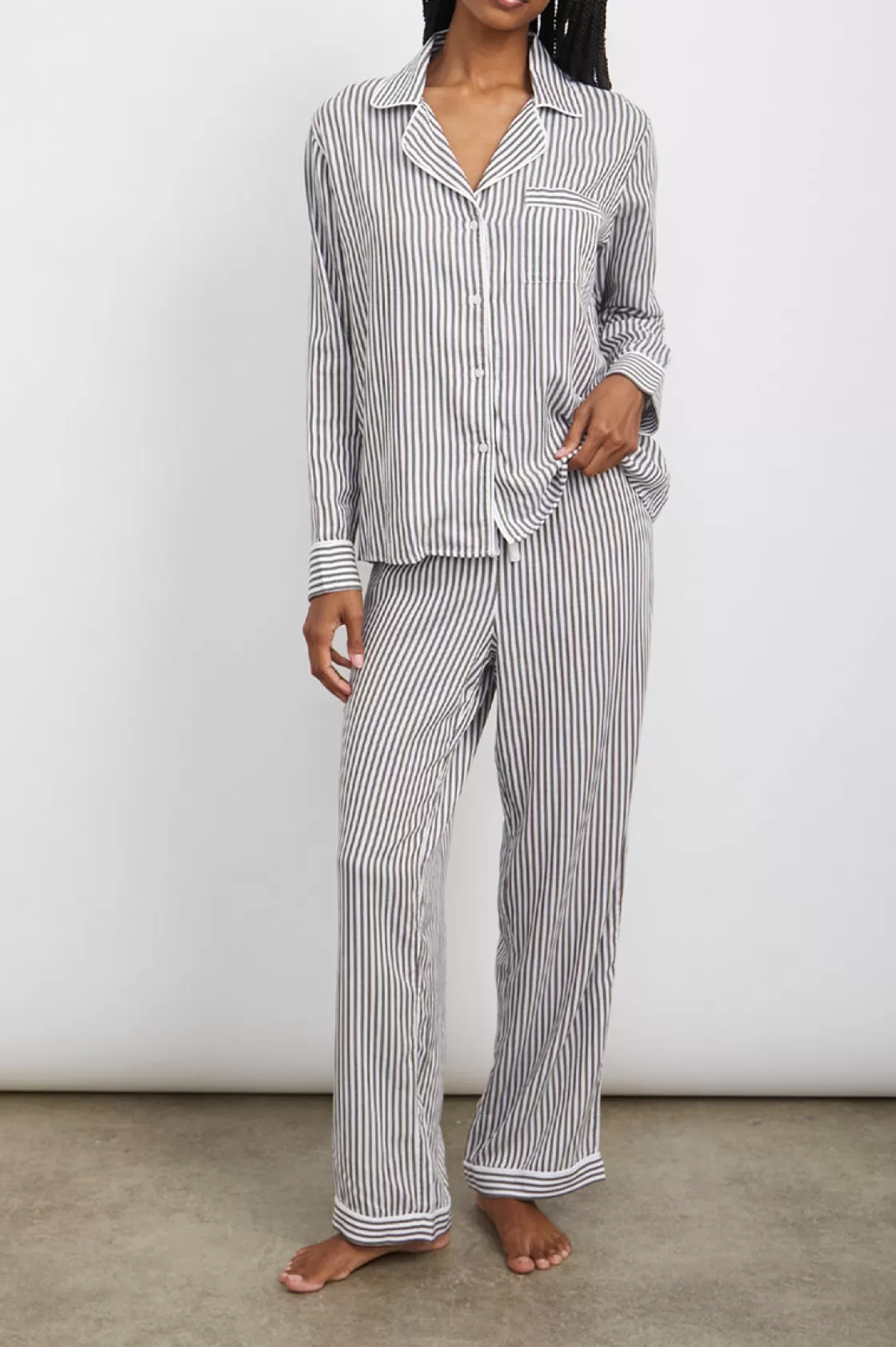 Rails CLARA PAJAMA SET - MUNICH STRIPE | Women Sleepwear