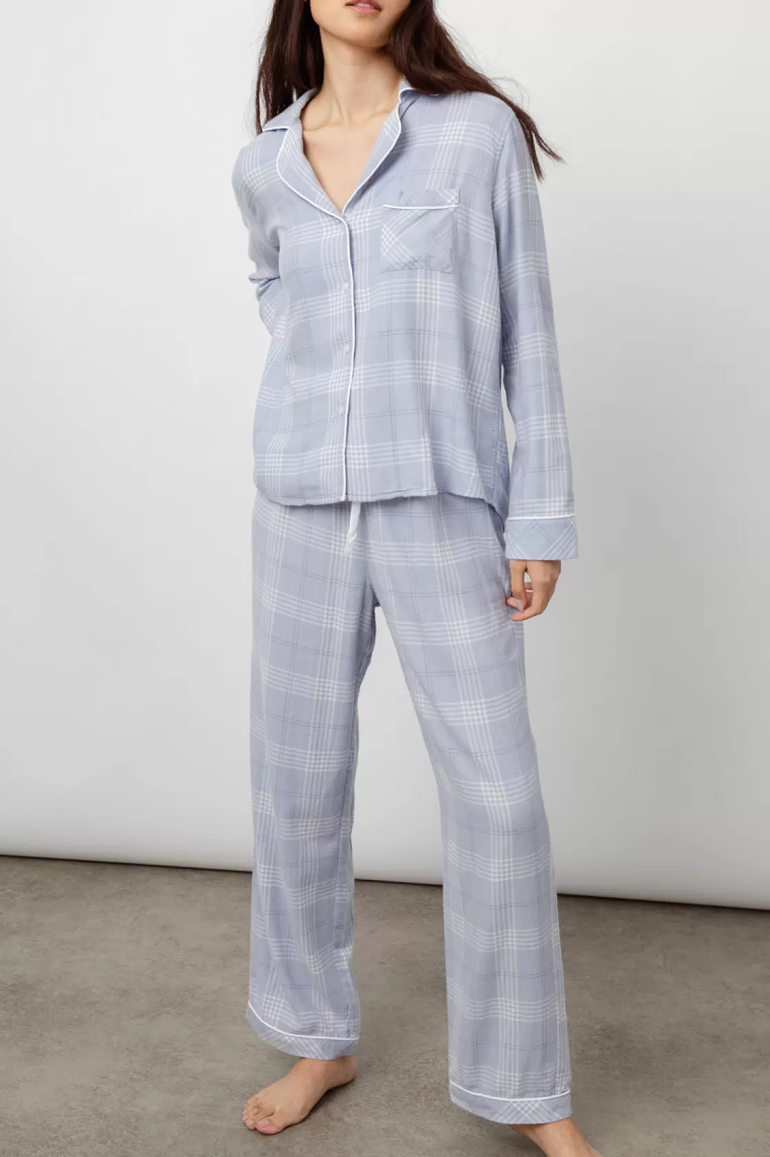 Rails CLARA PAJAMA SET - SKY IVORY MIDNIGHT | Women Sleepwear