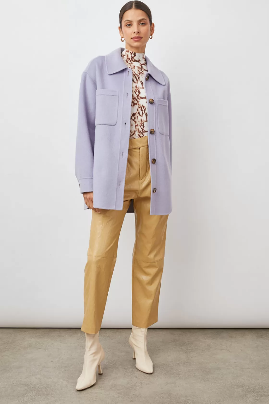 Rails CONNIE SHIRT JACKET - LILAC | Women Jackets & Coats