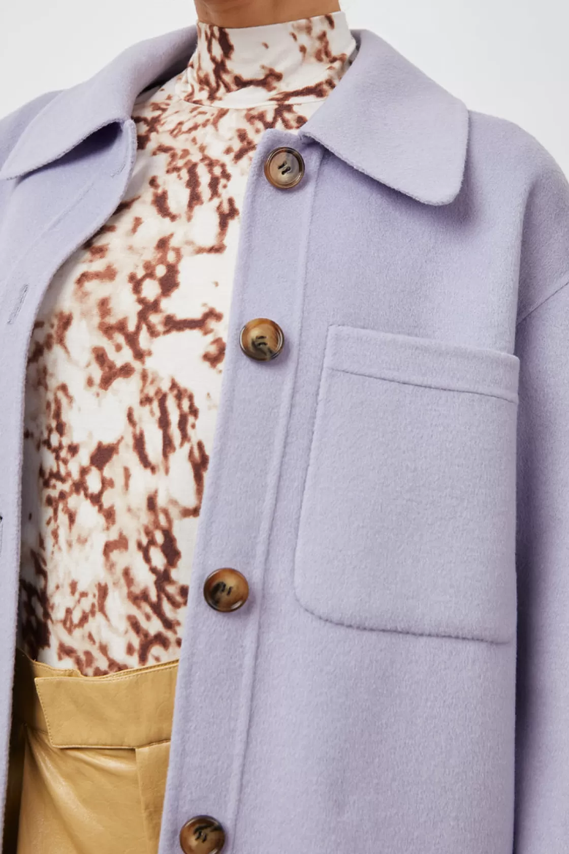 Rails CONNIE SHIRT JACKET - LILAC | Women Jackets & Coats