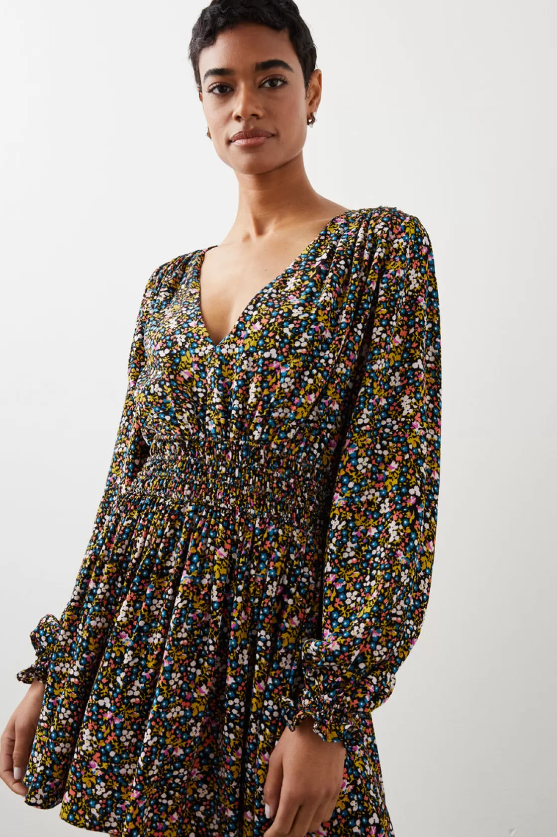 Rails DELANEY DRESS - DARK DITSY FLORAL | Women Dresses & Rompers