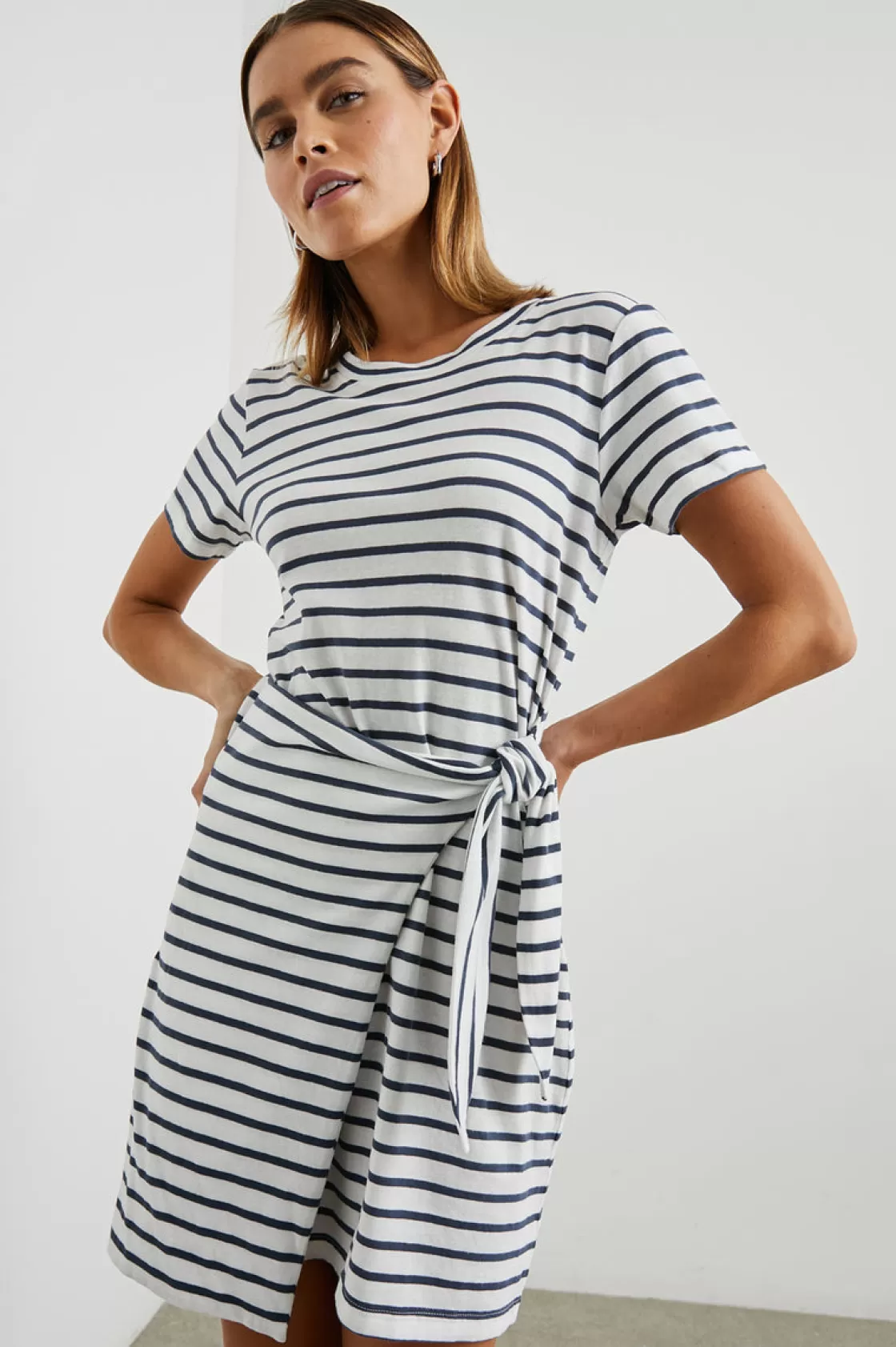 Rails EDIE DRESS - IVORY NAVY STRIPE | Women Summer Collection | Dresses & Rompers