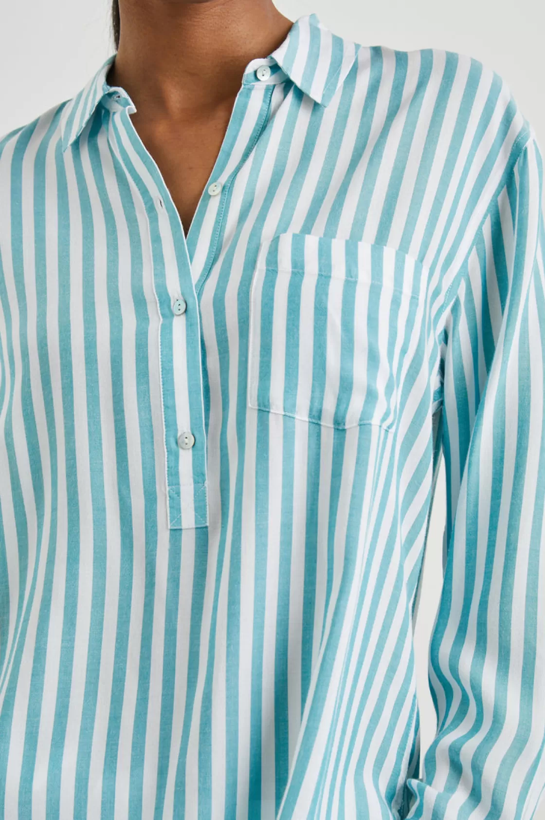 Rails ELLE SHIRT - SALTAN STRIPE | Women Tops