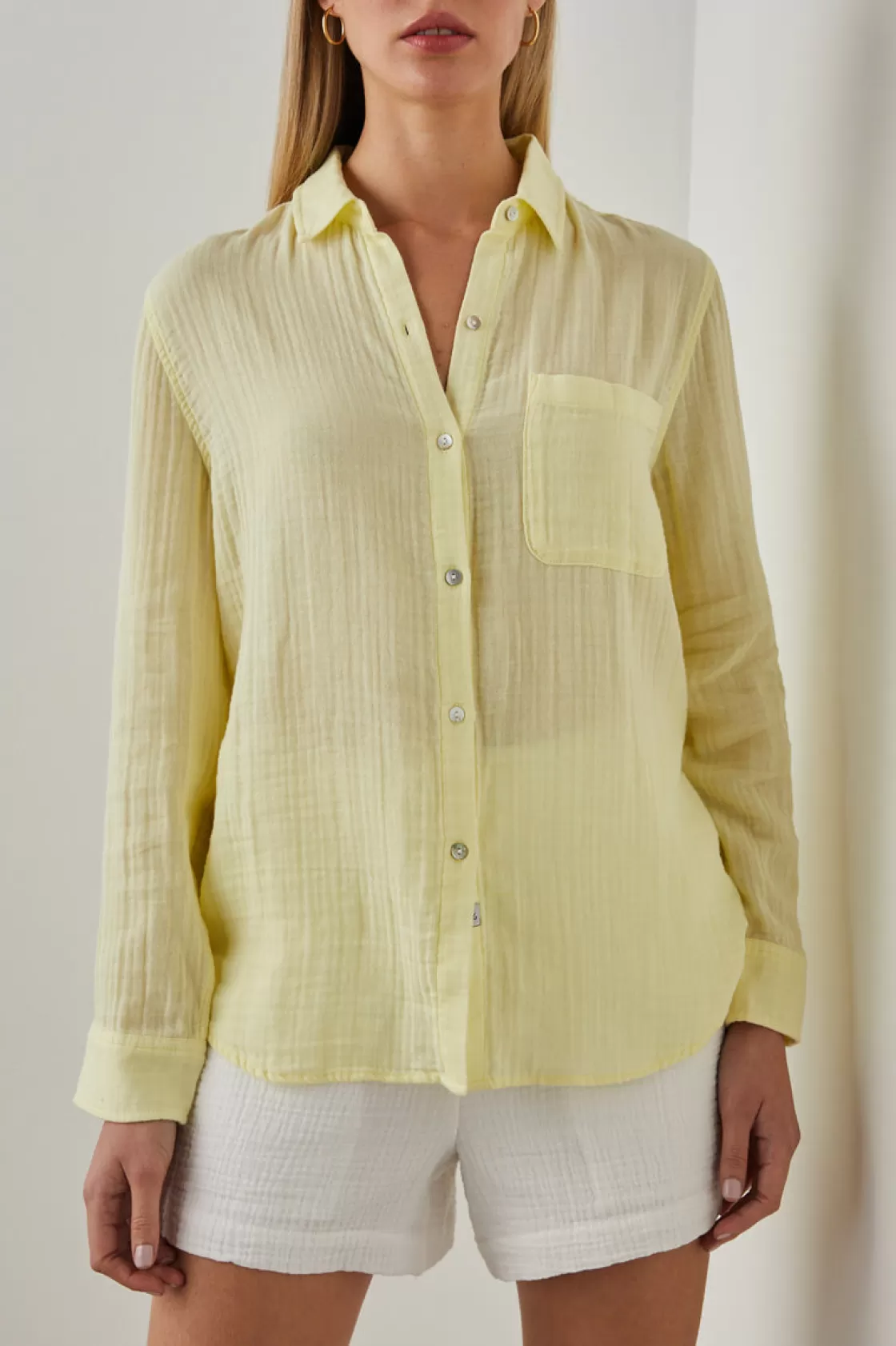 Rails ELLIS SHIRT - CITRON | Women The Eco Collection | The Ellis Edit