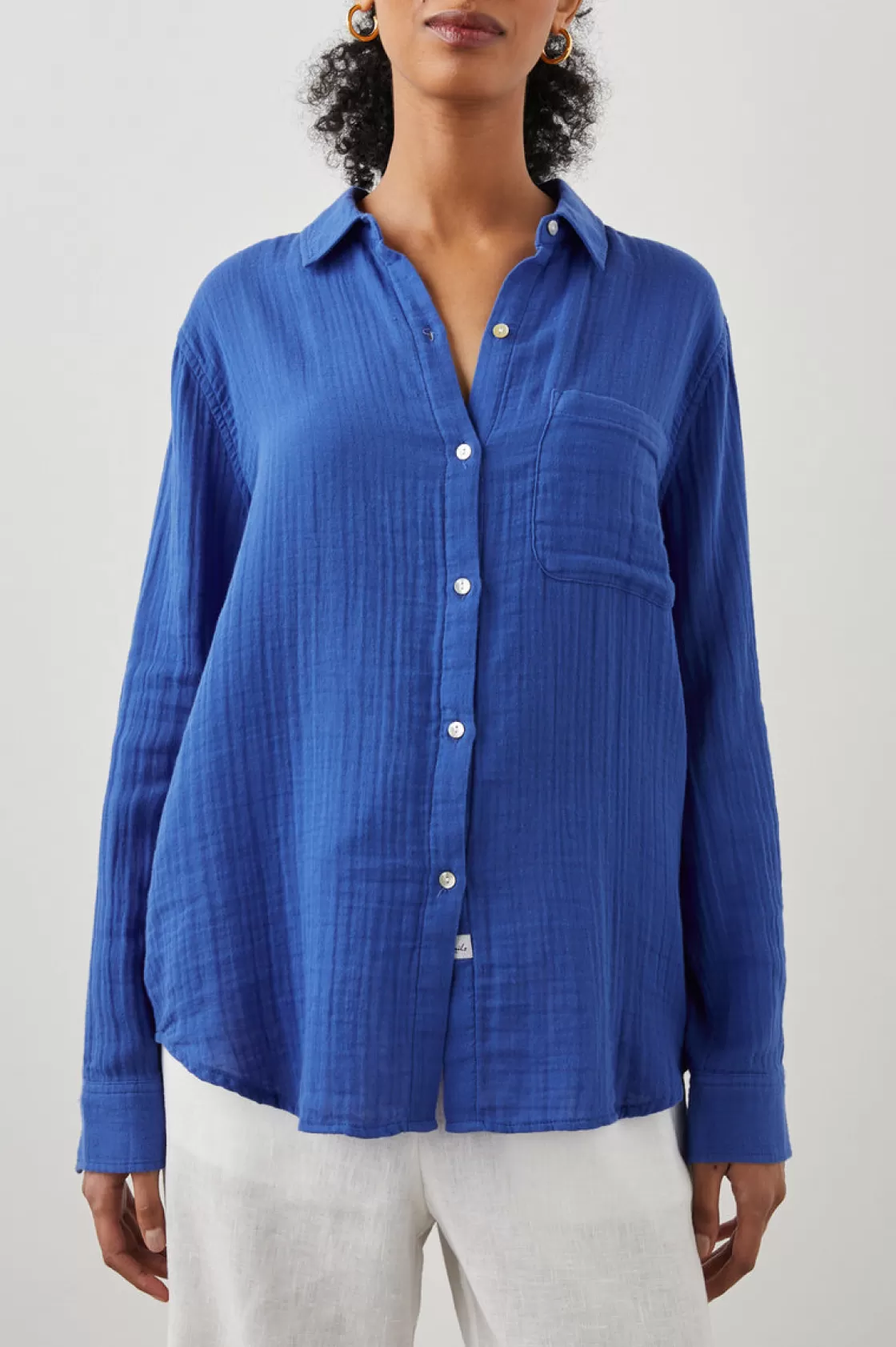 Rails ELLIS SHIRT - COBALT | Women The Eco Collection | The Ellis Edit