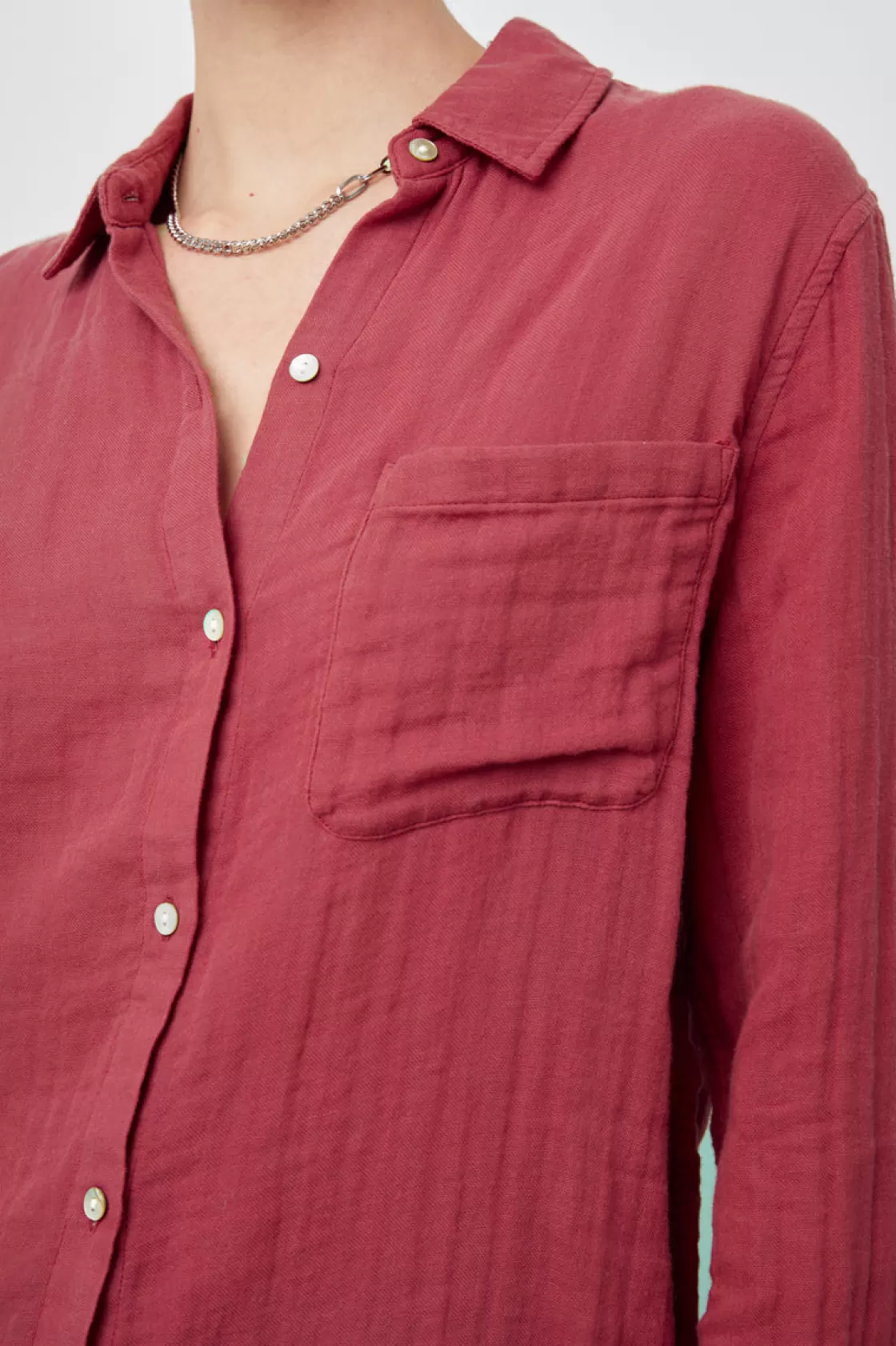 Rails ELLIS SHIRT - CRANBERRY | Women The Eco Collection | The Ellis Edit