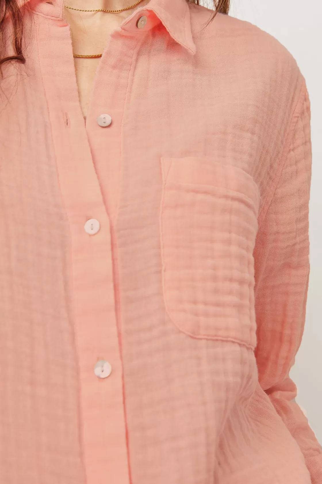 Rails ELLIS SHIRT - FLAMINGO | Women The Ellis Edit