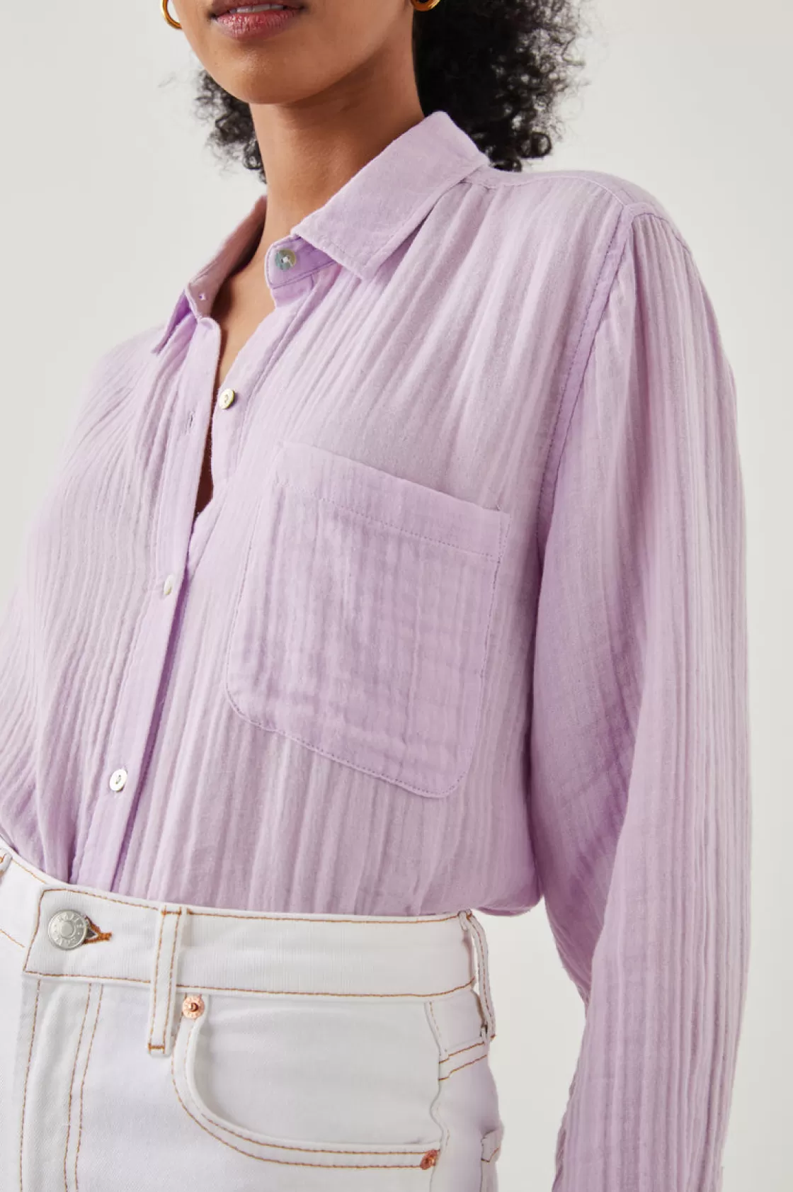 Rails ELLIS SHIRT - ORCHID | Women The Eco Collection | The Ellis Edit