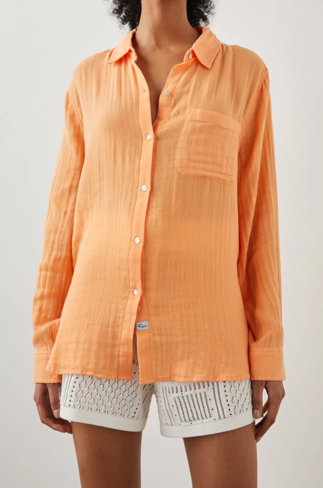 Rails ELLIS SHIRT - PAPAYA | Women The Ellis Edit | Tops