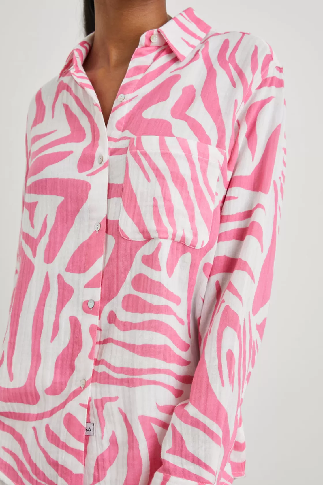 Rails ELLIS SHIRT - PINK TIGER | Women The Eco Collection | The Ellis Edit