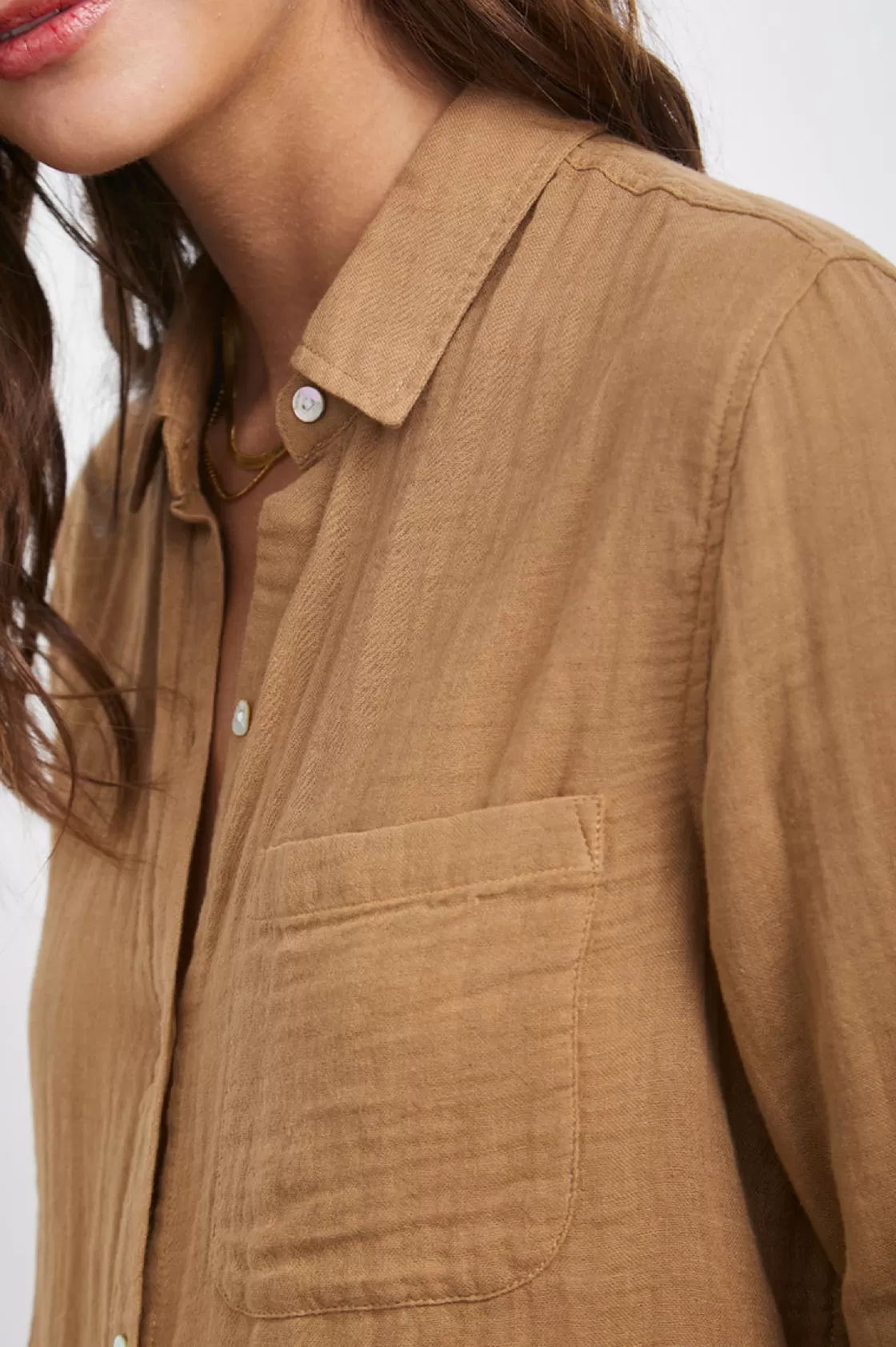 Rails ELLIS SHIRT - TOASTED COCONUT | Women The Ellis Edit