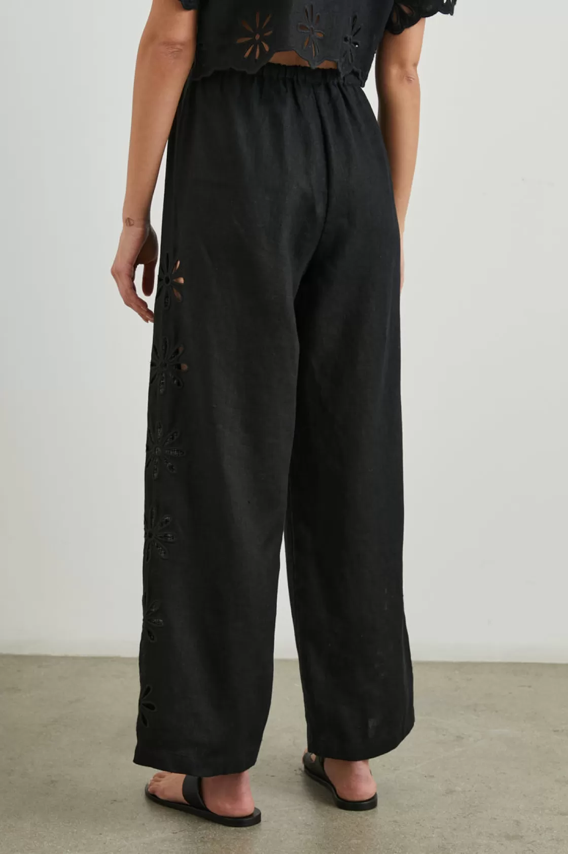 Rails EMMIE PANT - BLACK EYELET | Women Summer Collection | Matching Sets