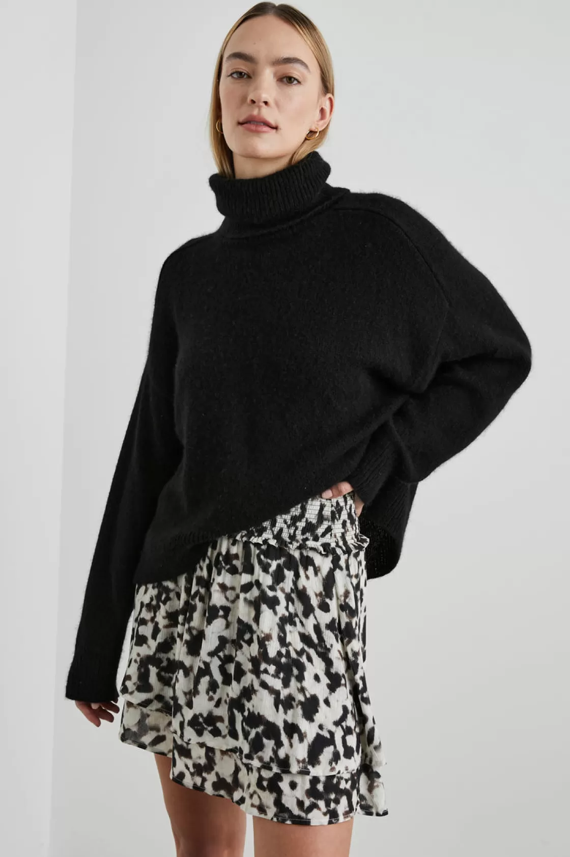 Rails ESTELLE SWEATER - BLACK | Women Sweaters