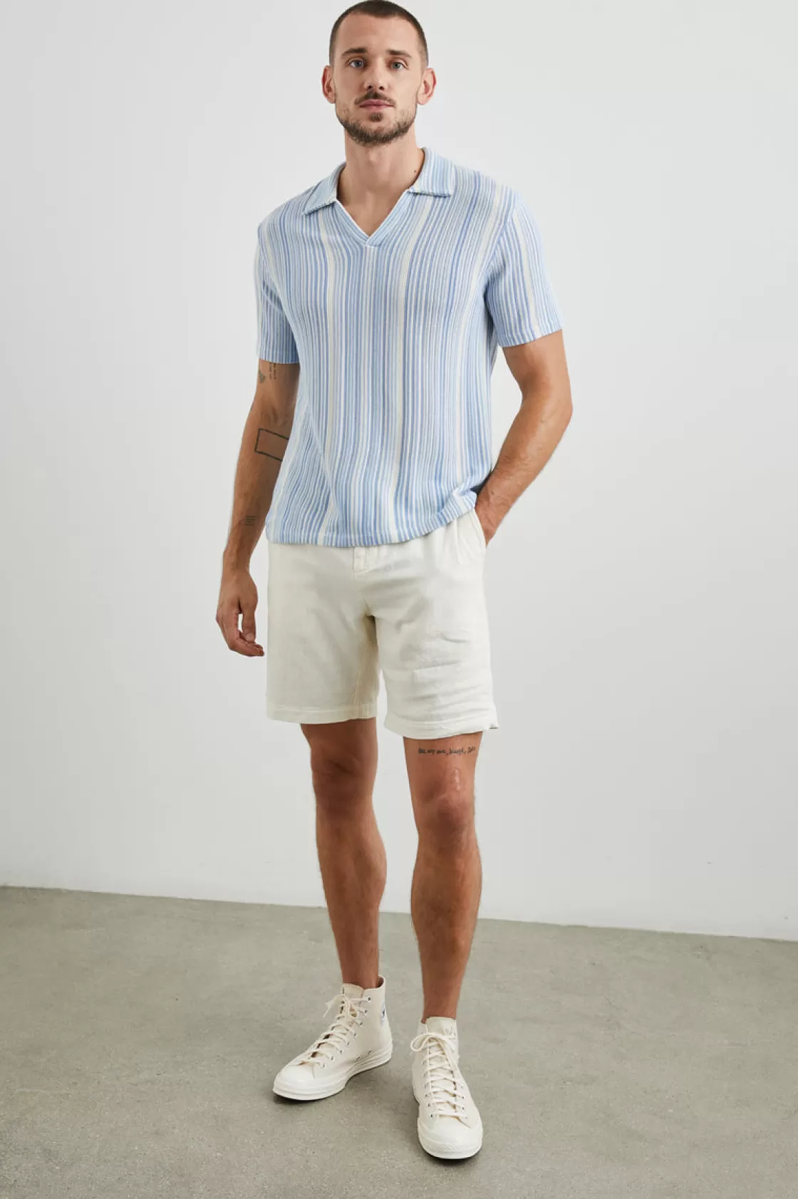 Rails ETANNE POLO SHIRT - MERIDIAN ECRU STRIPE | Summer Collection | T-Shirts & Polos