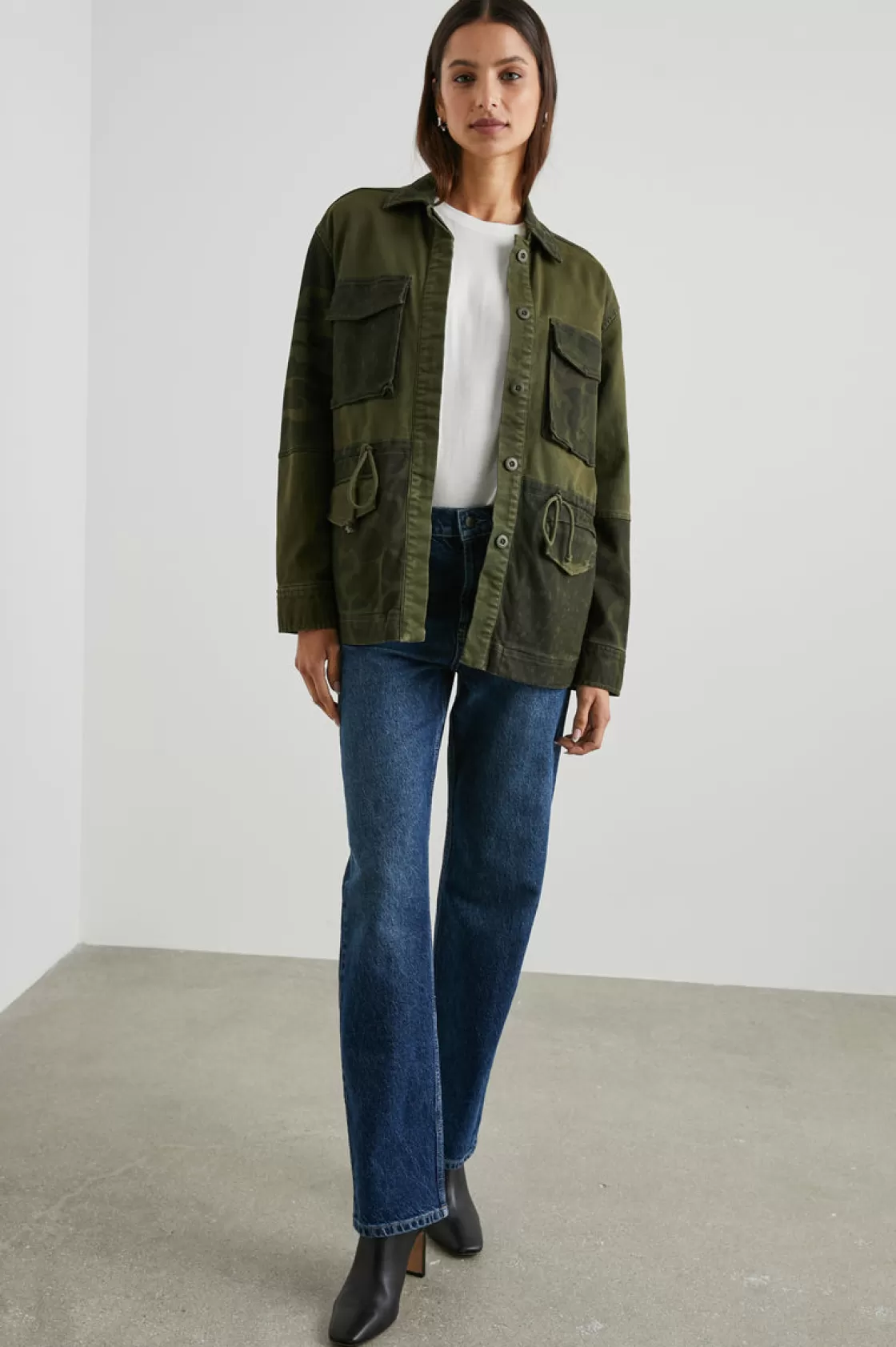 Rails EVAN JACKET - OLIVE TRIO | Women The Eco Collection | Jackets & Coats