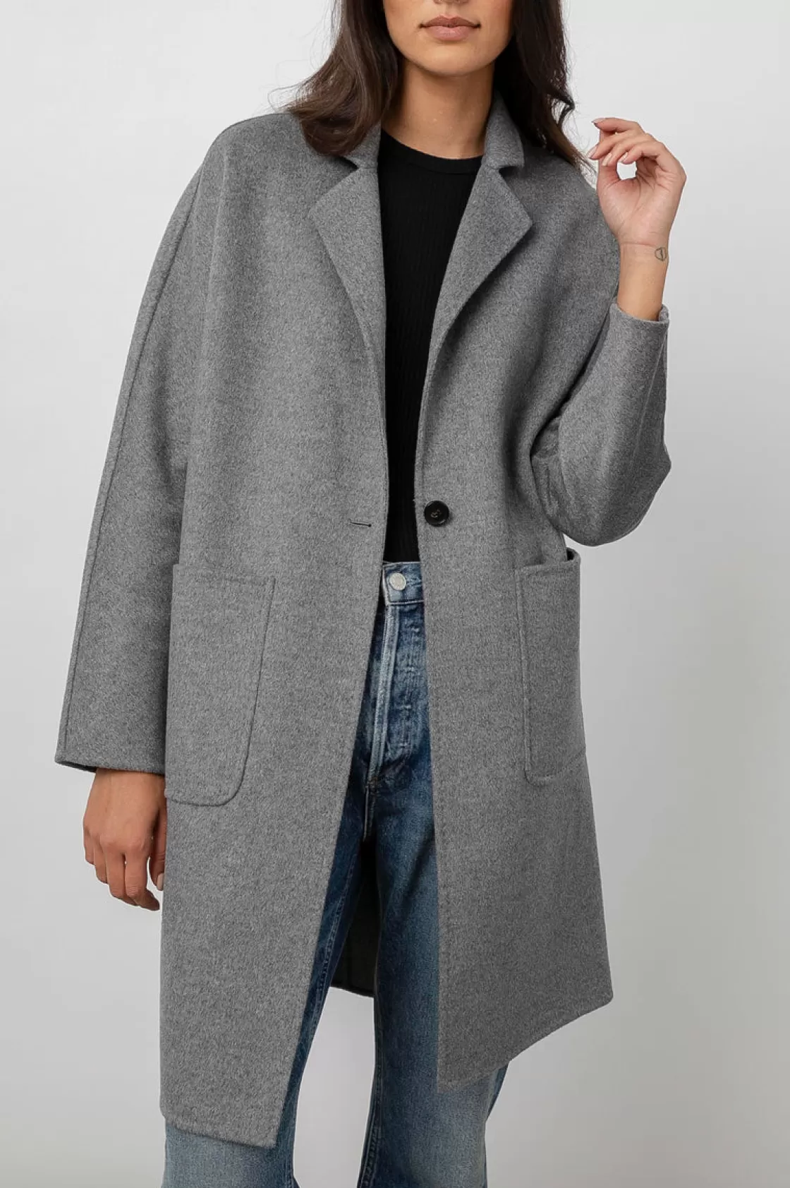 Rails EVEREST COAT - HEATHER GREY | Women Jackets & Coats